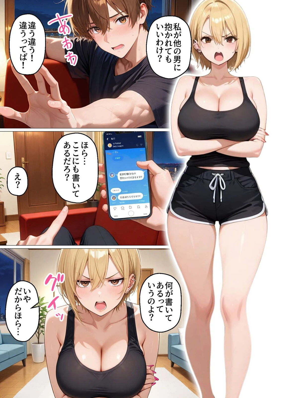 初めてのスワッピング〜色んな感情が入り乱れてすごく乱れた 10ページ4