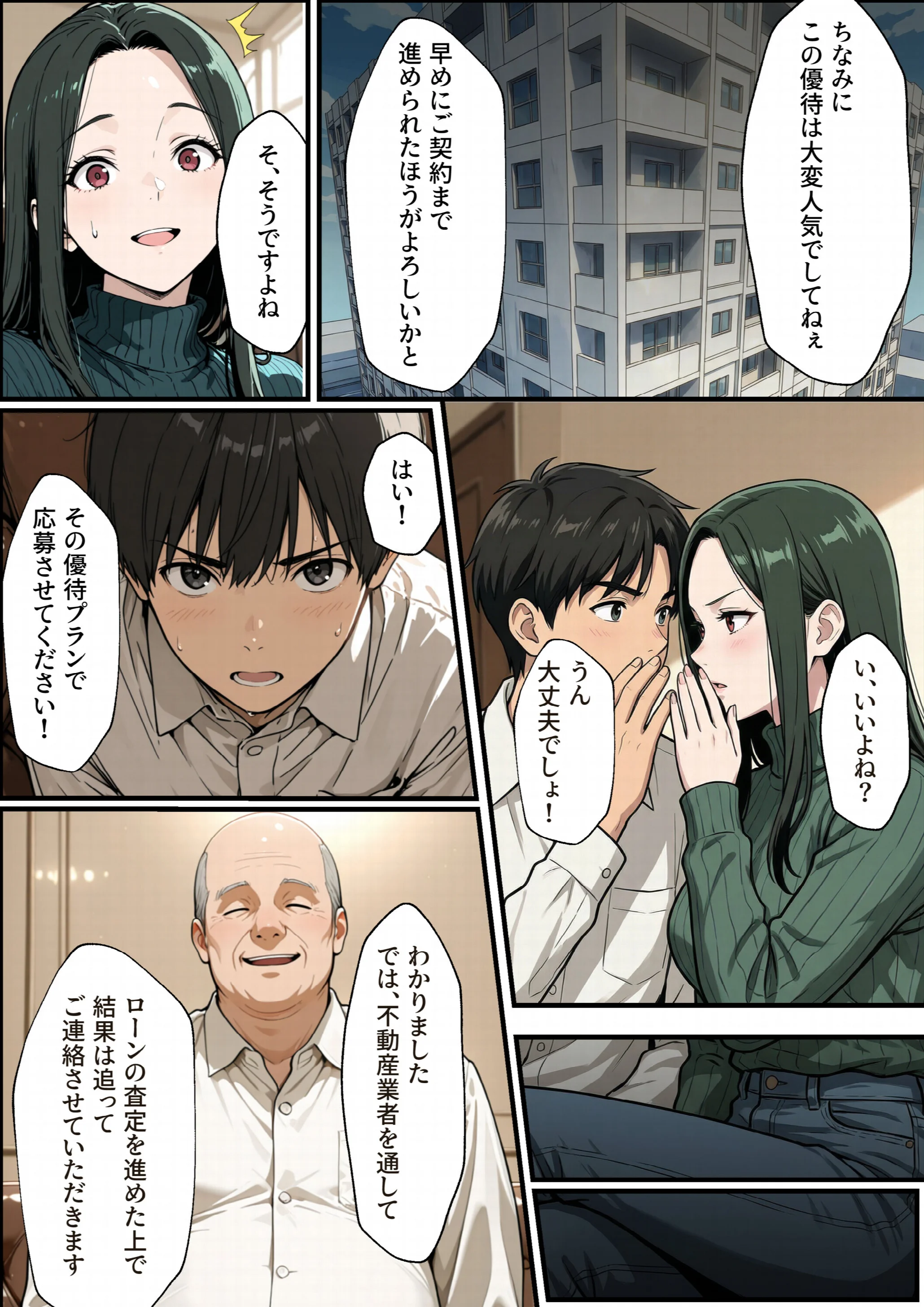 孕ませマンション ローン半額の条件に毎週オーナーの精液を注がれる若妻 棒消し修正版ページ13