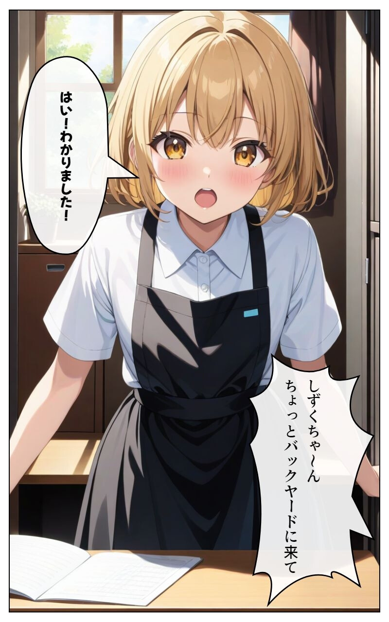 くそキモ店長に弱みを握られ犯●れまっくた金髪ロリJKページ4
