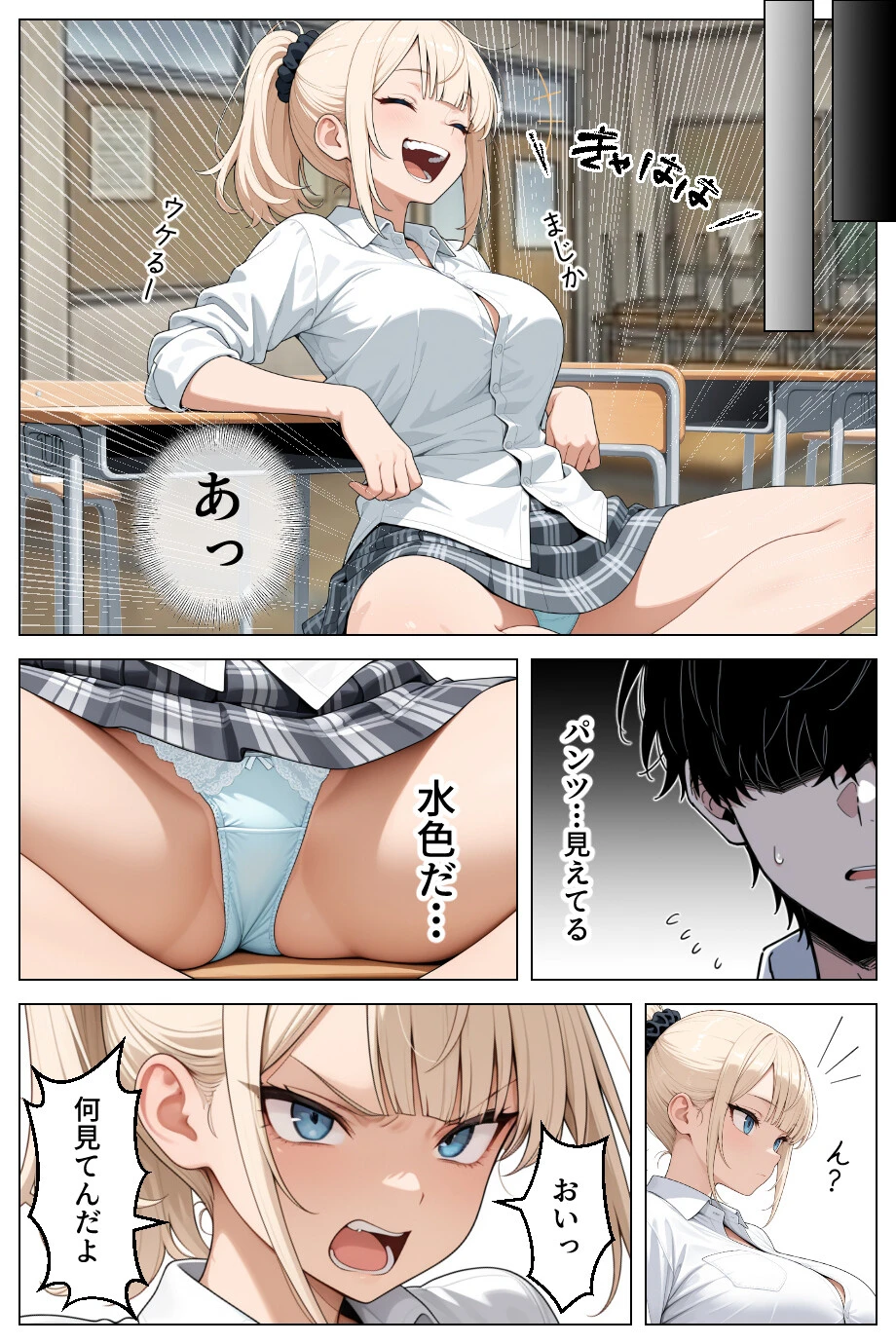 童貞の僕が催●ノートで一軍ギャルと3P！？ 絶頂生ハメSEXした話ページ9