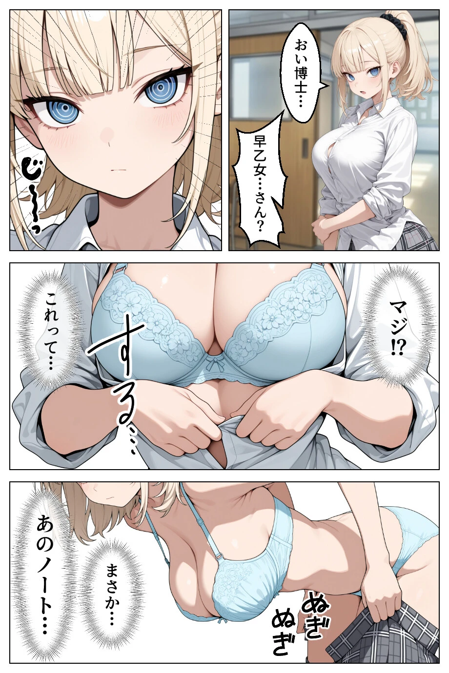 童貞の僕が催●ノートで一軍ギャルと3P！？ 絶頂生ハメSEXした話ページ14