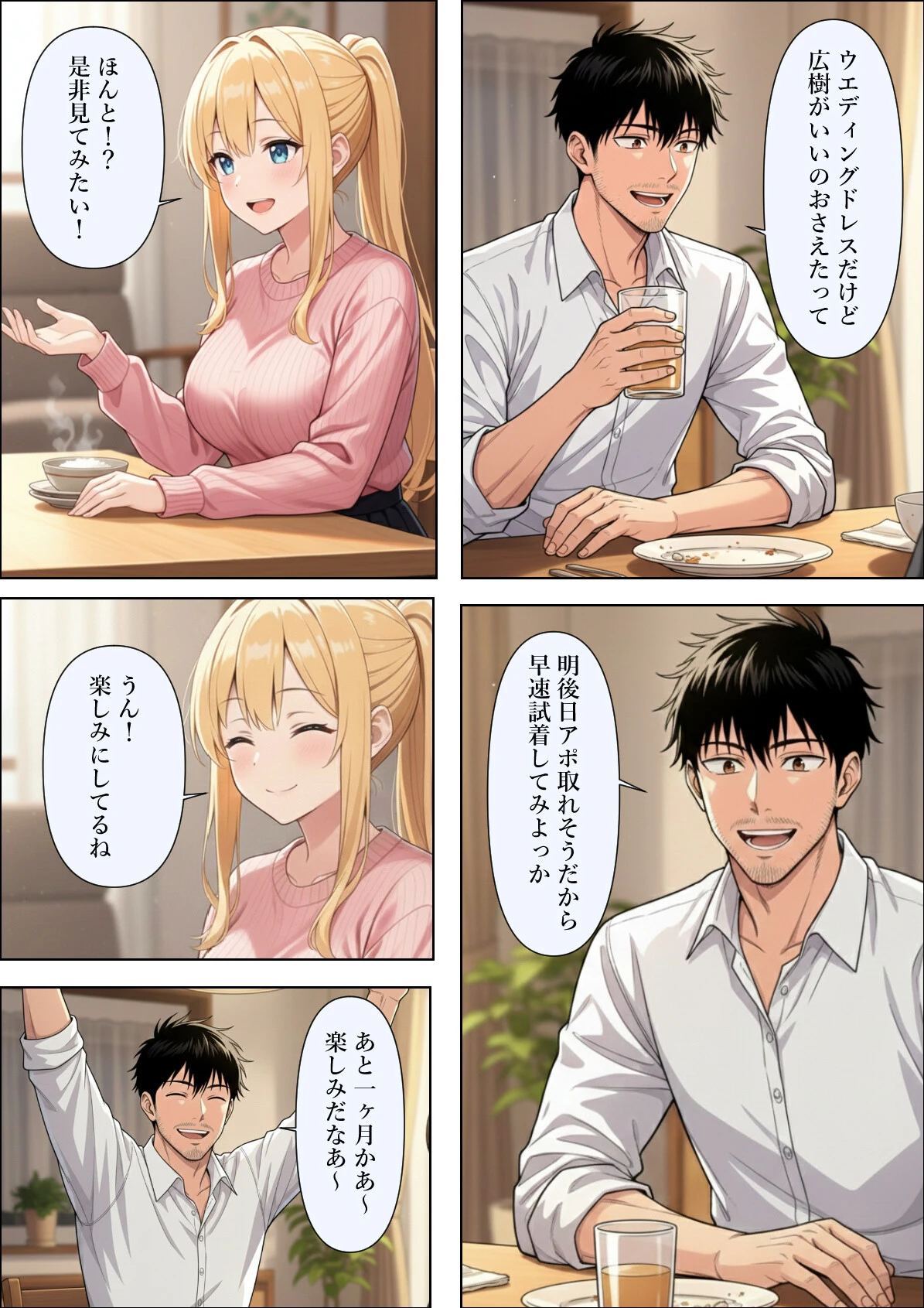 結婚式前夜に…（1）（単話）ページ2