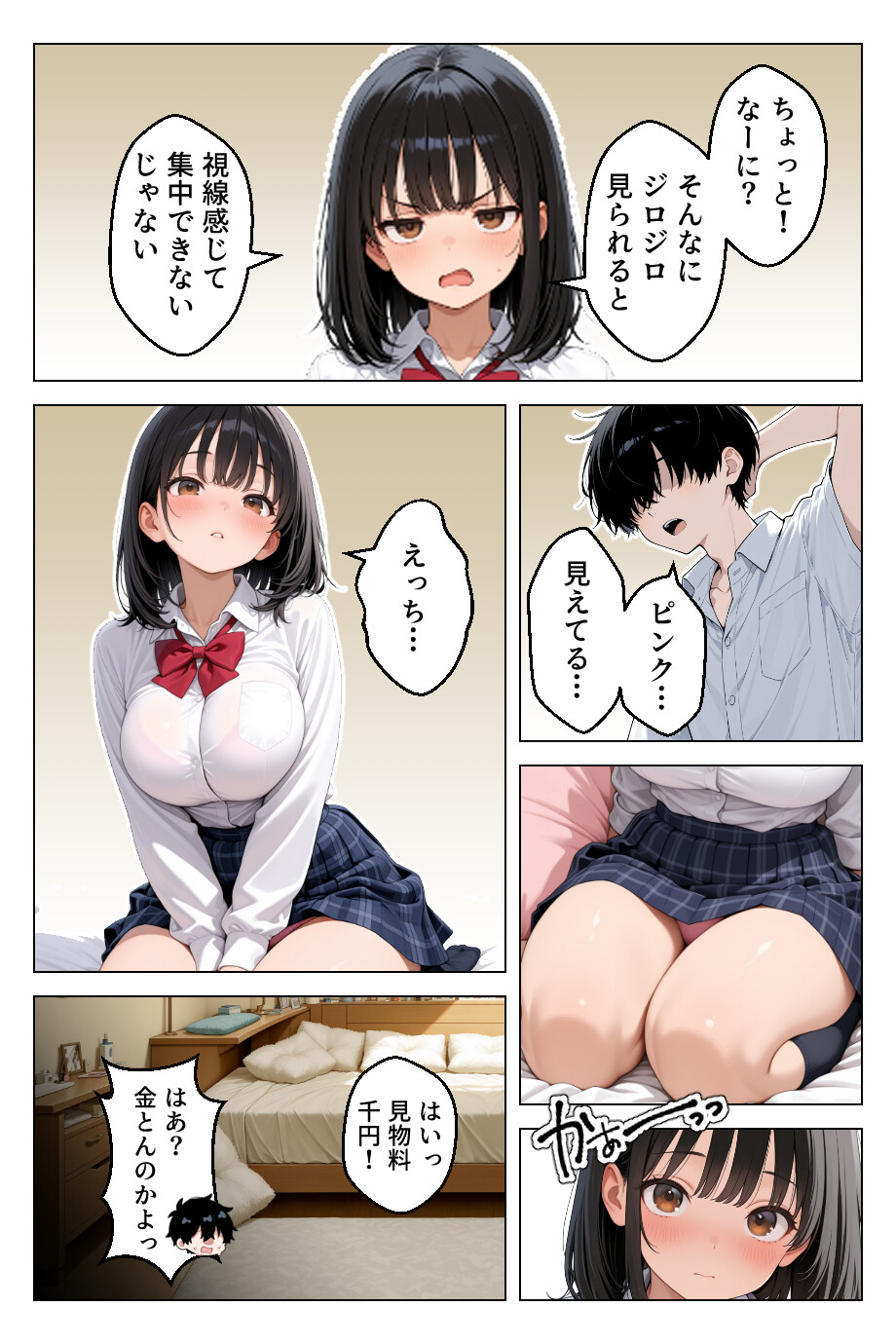 清楚系幼馴染が媚薬で発情 密室で性欲全開求愛セックス モザイク版ページ3