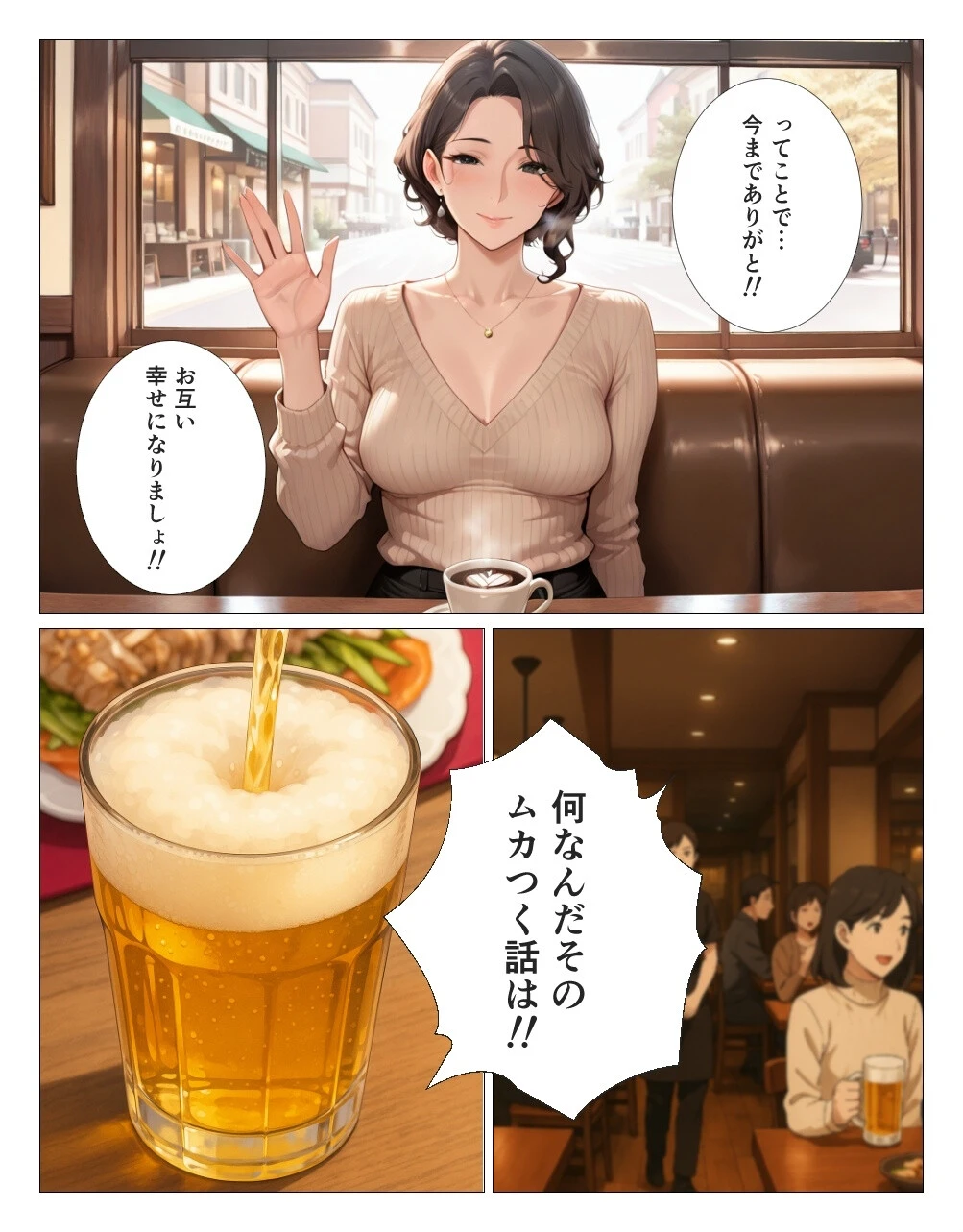 むちむち人妻セラピストに精子搾り取られて中出しHしました モザイク版ページ3