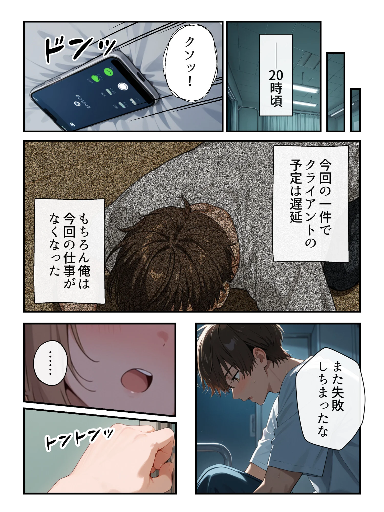 ナースのお仕事！入院先の担当看護師が巨乳妹だったので心も身体も癒してもらった話ページ4