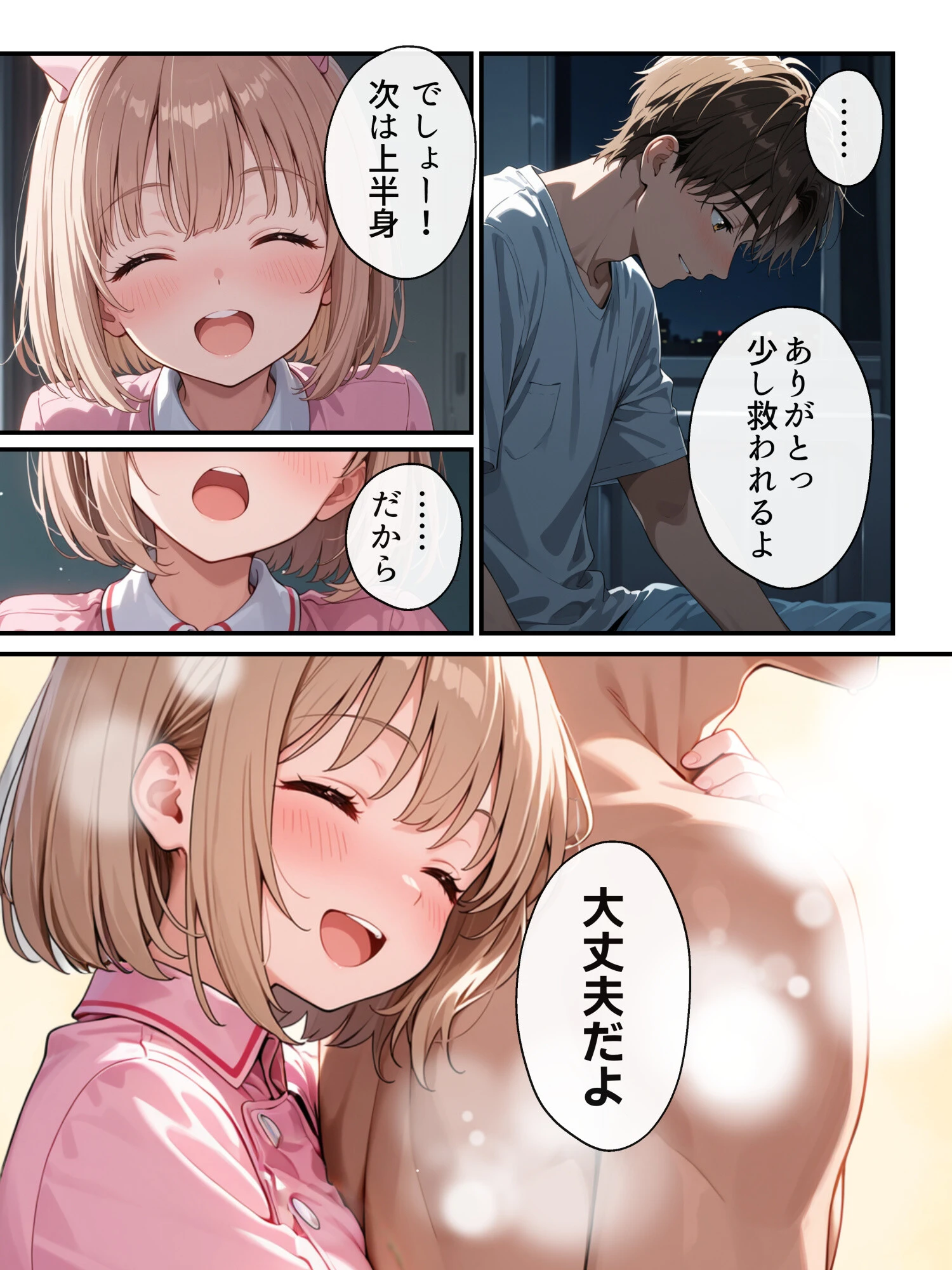 ナースのお仕事！入院先の担当看護師が巨乳妹だったので心も身体も癒してもらった話ページ9