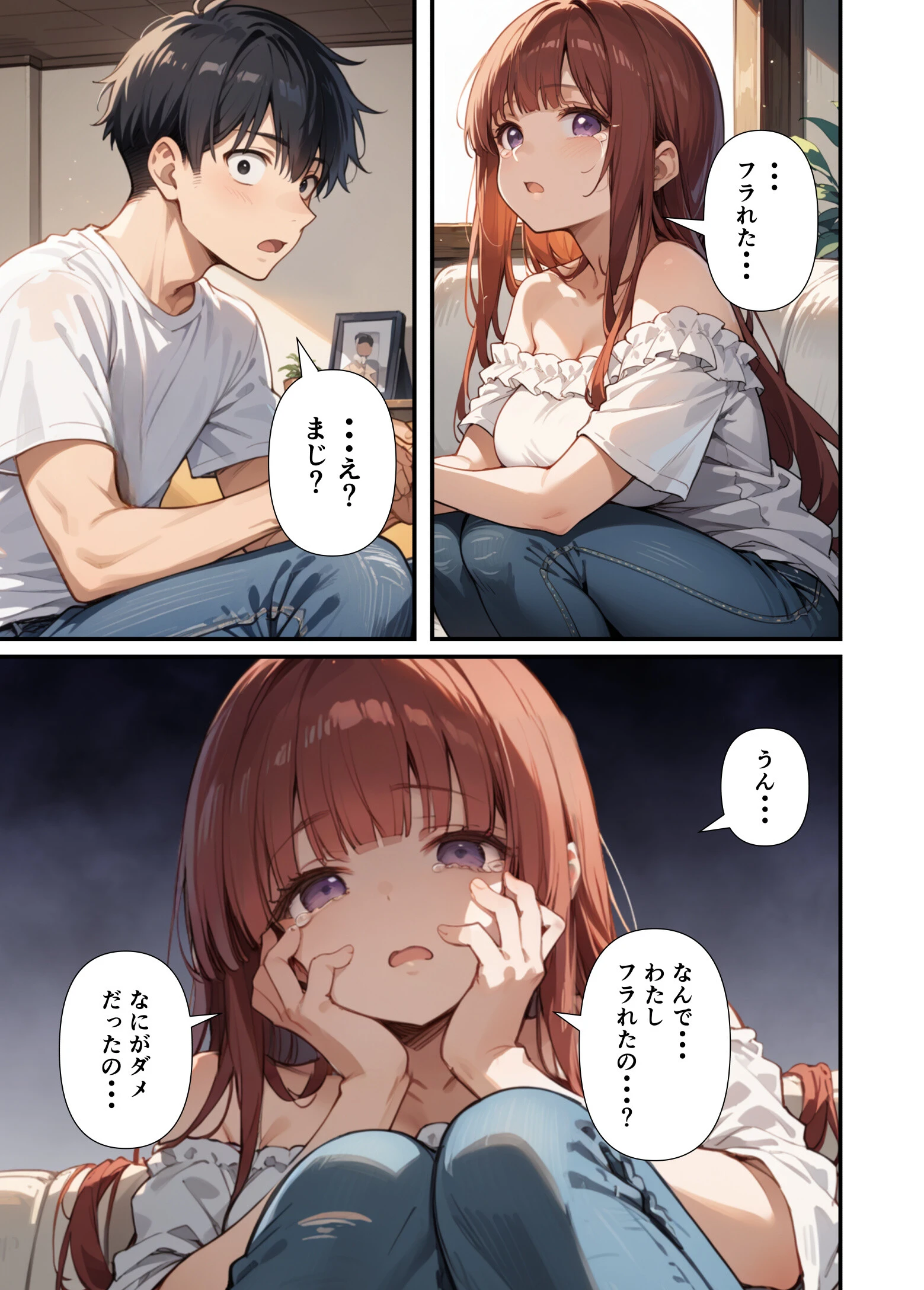 妹よ、どしたん？話聞こか？〜失恋した妹を俺のちんぽで慰め上書きセックスした話〜ページ10