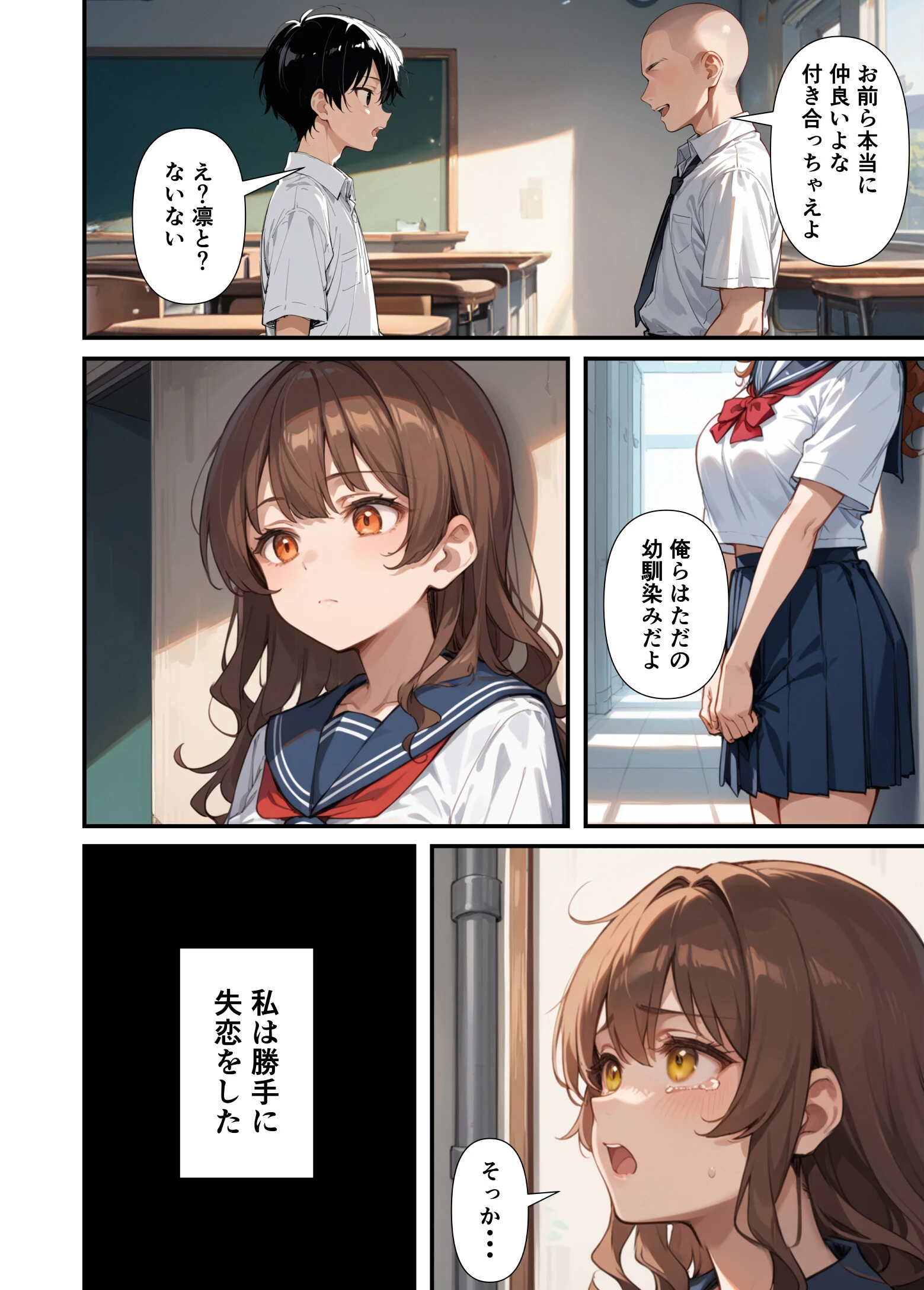 ずっとすれ違っていた幼馴染に告白してイチャラブ中出しエッチする話ページ2