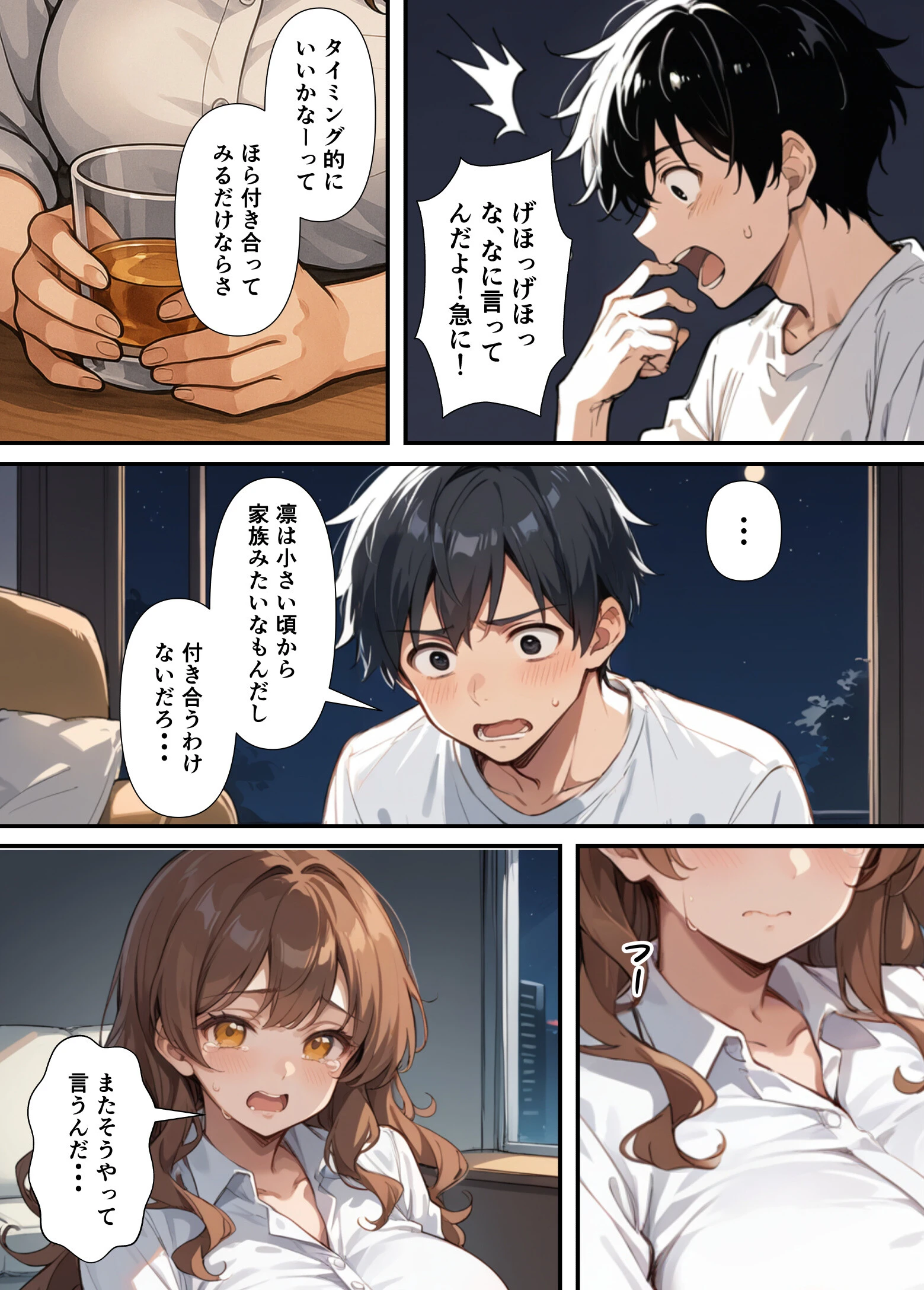 ずっとすれ違っていた幼馴染に告白してイチャラブ中出しエッチする話ページ10