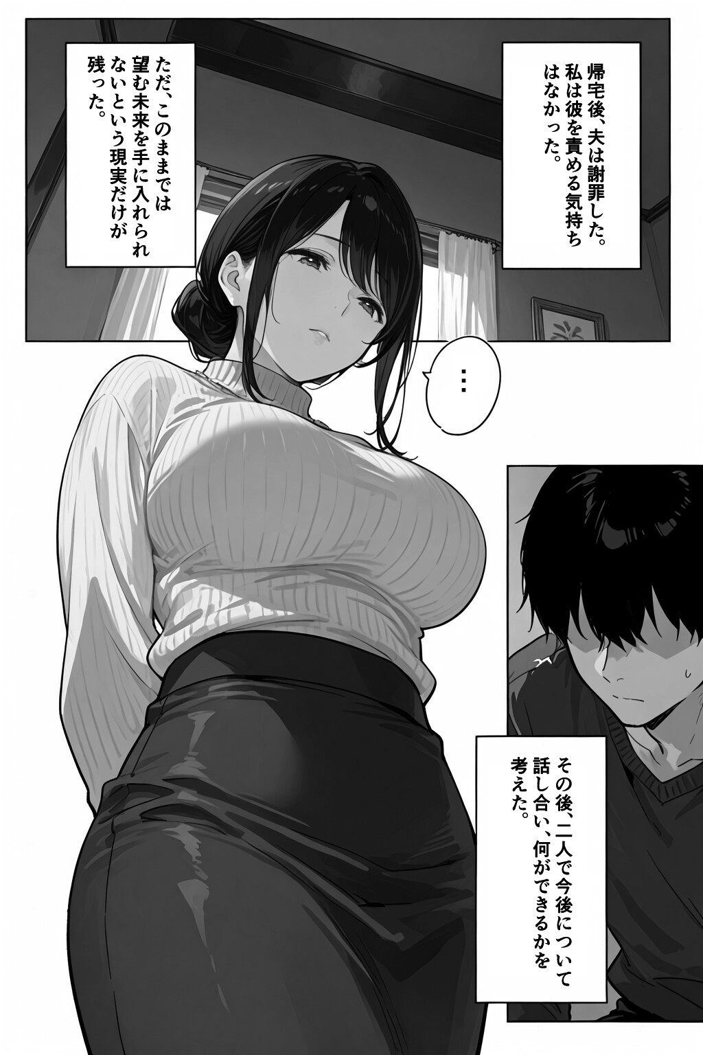 公認孕ませ ―夫が選んだ種付け相手は絶倫チンポの持ち主だった― 白抜き修正版ページ3