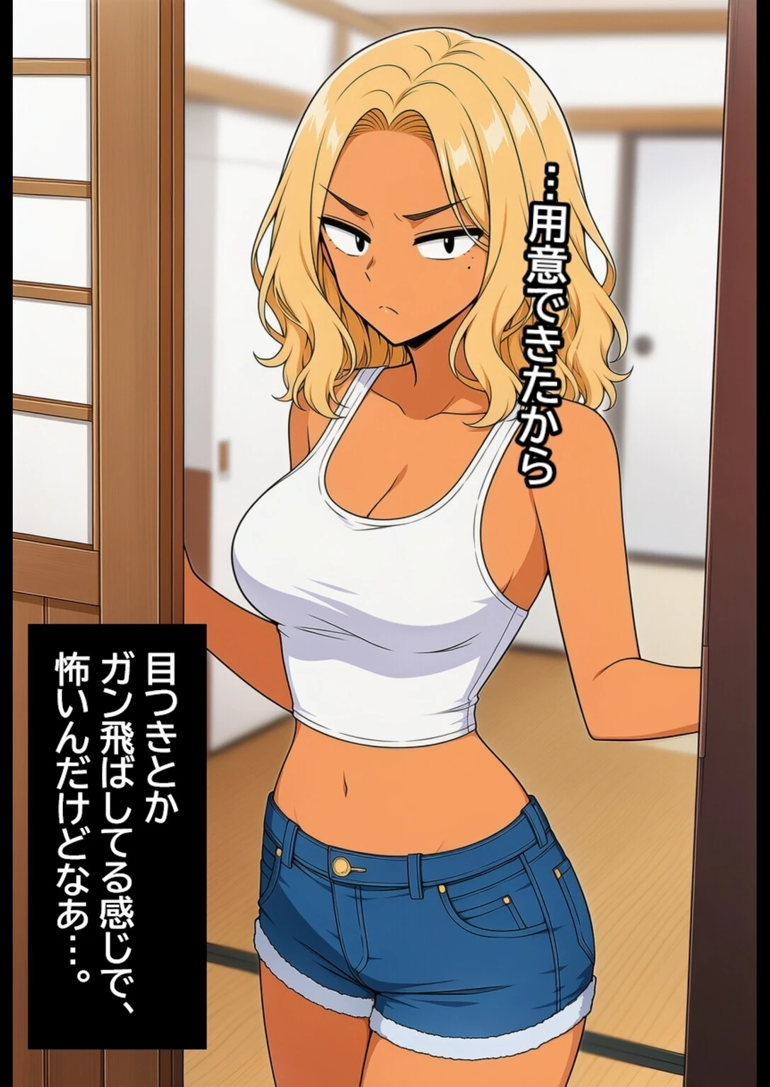 深夜のド〇キにいそうなヤンキー女を孕ませる。ページ3