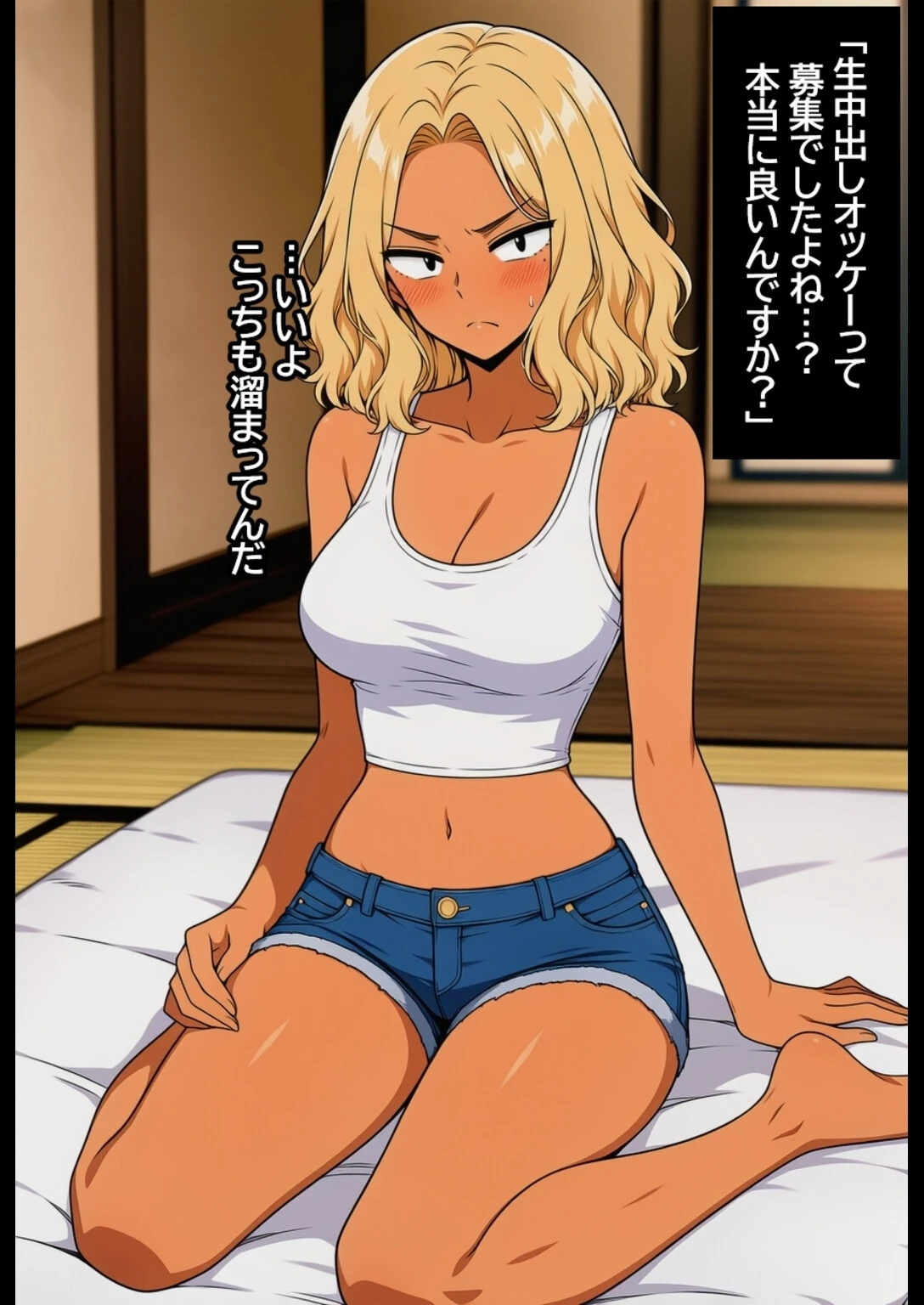深夜のド〇キにいそうなヤンキー女を孕ませる。ページ4