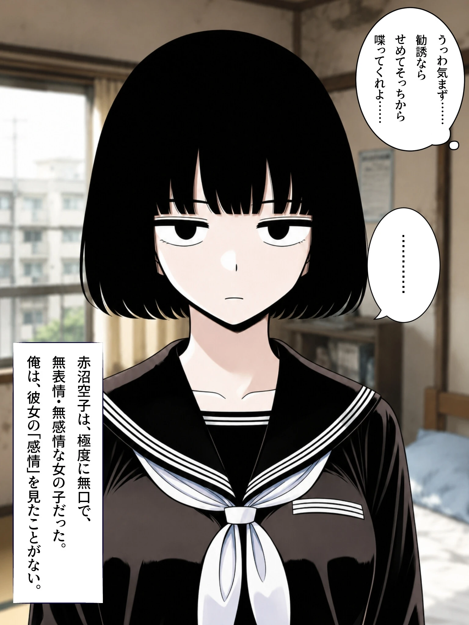 俺の家に宗教勧誘に来た同級生の無口な女子に無責任中出しして孕ませる。ページ4