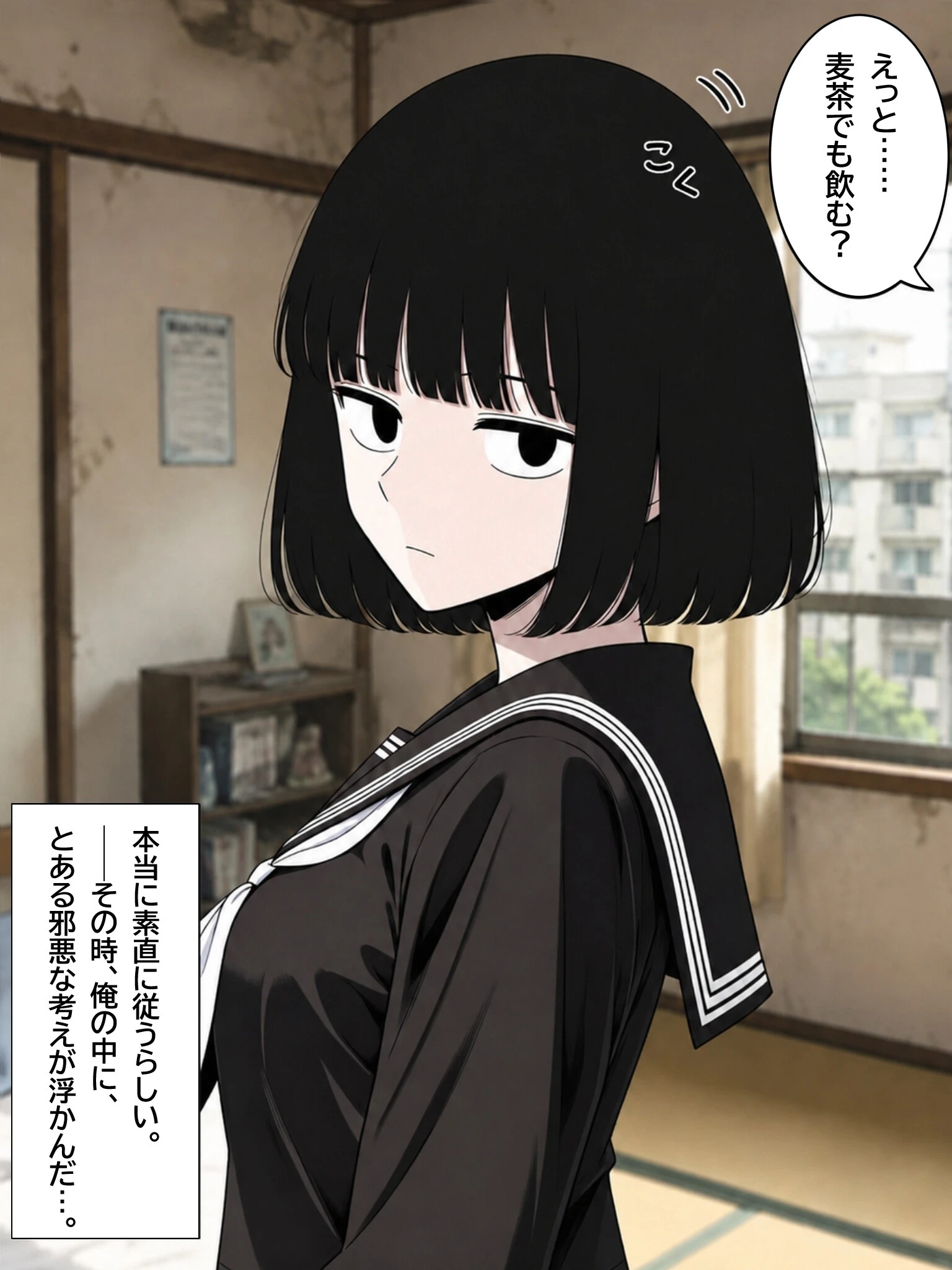 俺の家に宗教勧誘に来た同級生の無口な女子に無責任中出しして孕ませる。ページ6