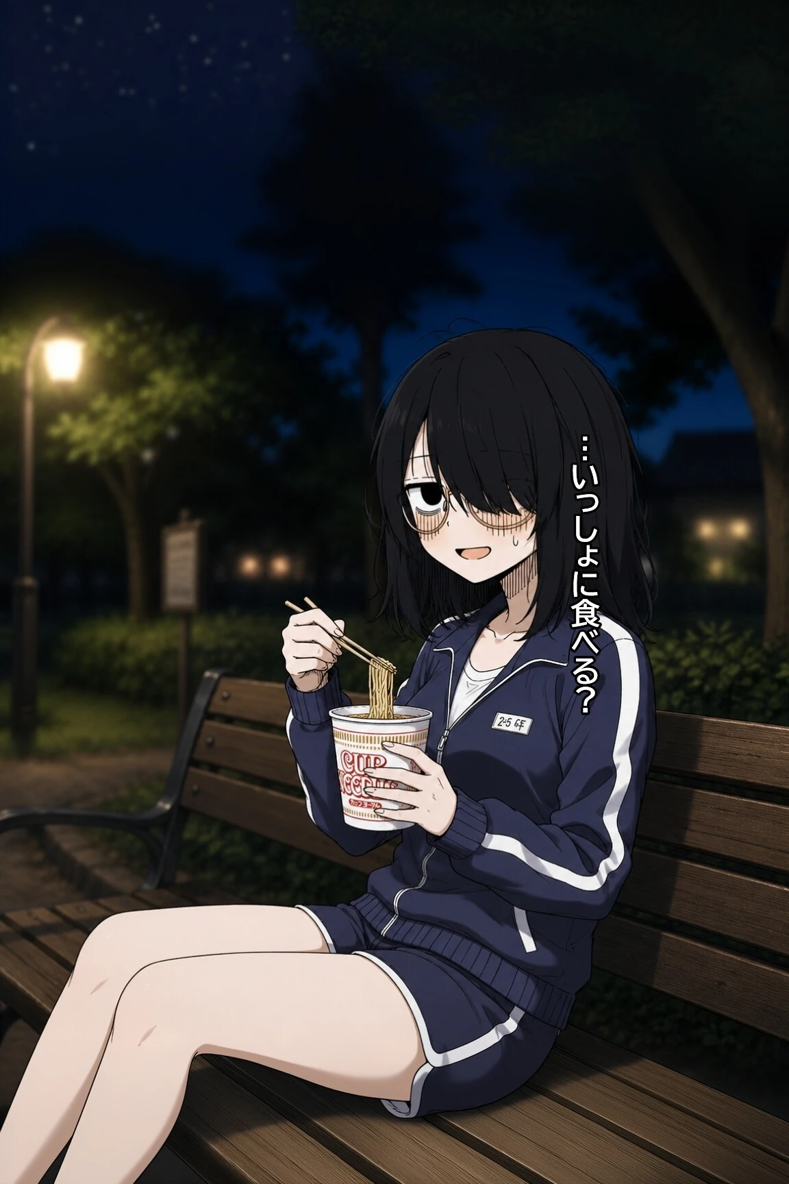 陰キャ眼鏡女を孕ませる。 モザイク版ページ15