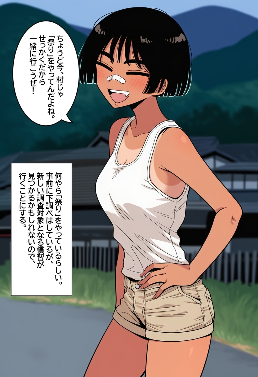 孕ませ村のボーイッシュ娘ページ3