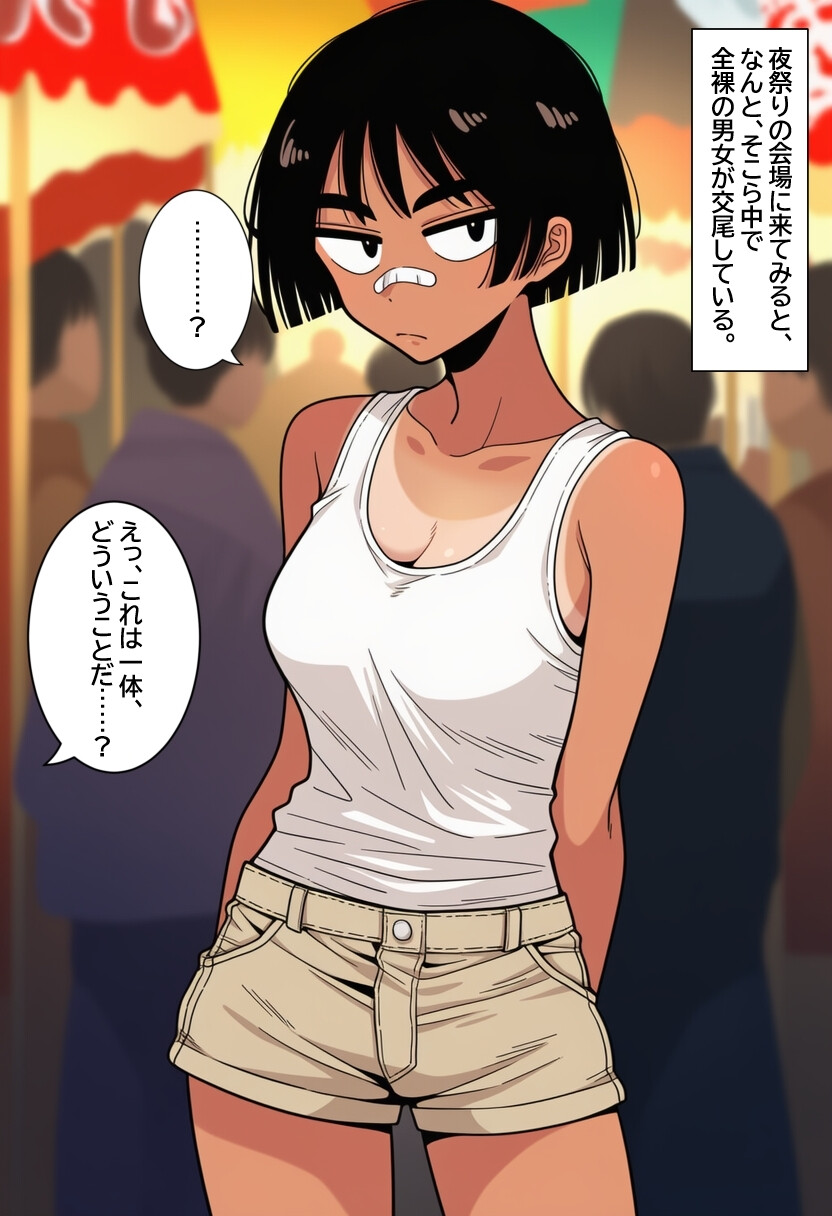 孕ませ村のボーイッシュ娘ページ4