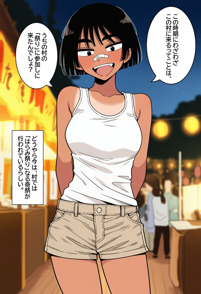 孕ませ村のボーイッシュ娘ページ5