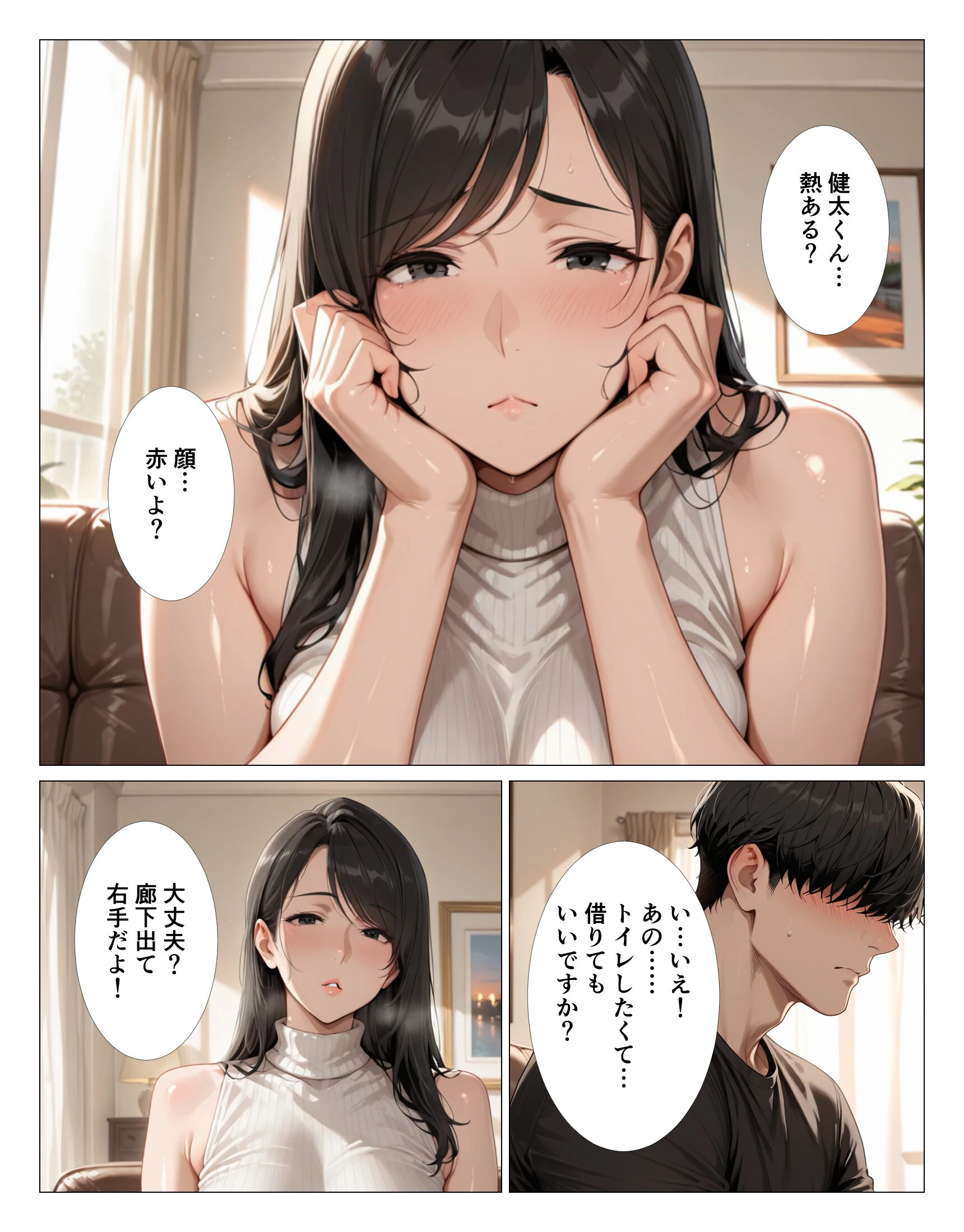 年下チンポにムラムラが止まらない近所の優香さんページ10