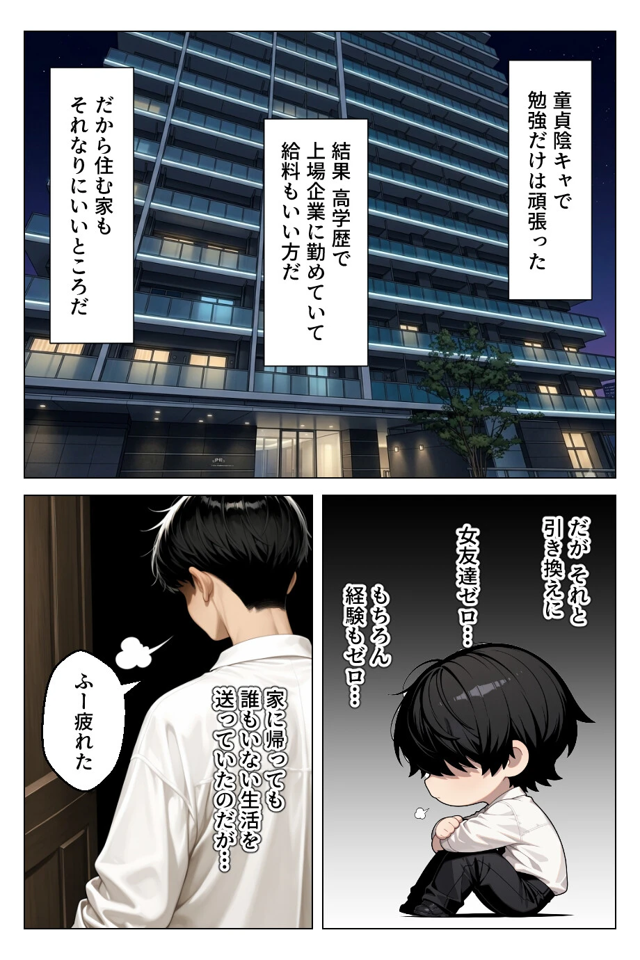 処女だった家出ギャルと欲望のままセックスして金玉空っぽになりましたww（1）（単話）ページ3