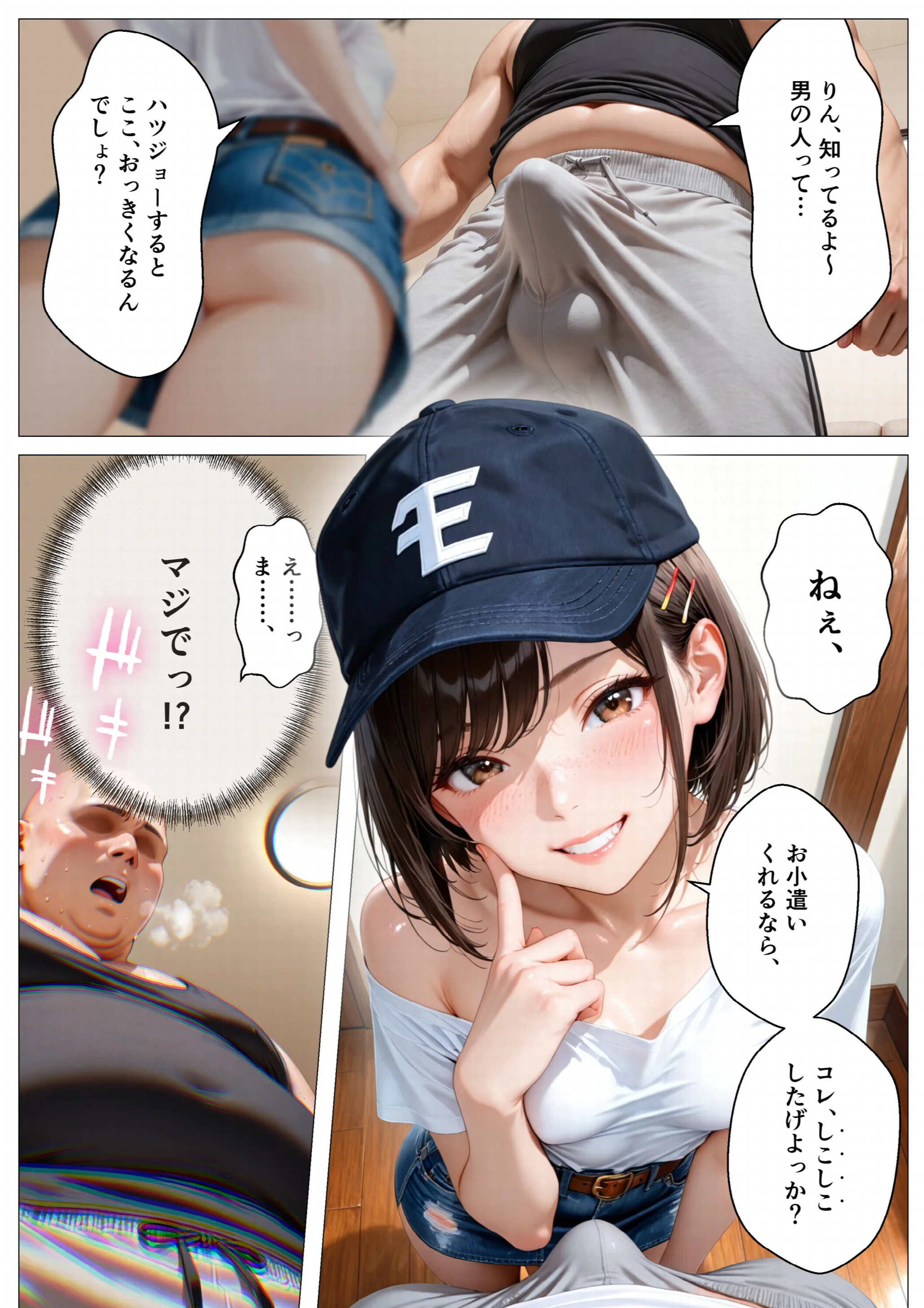 パンチラで誘惑してくるクソ生意気なそばかす姪っ子の弱みを握り調教した話ページ6