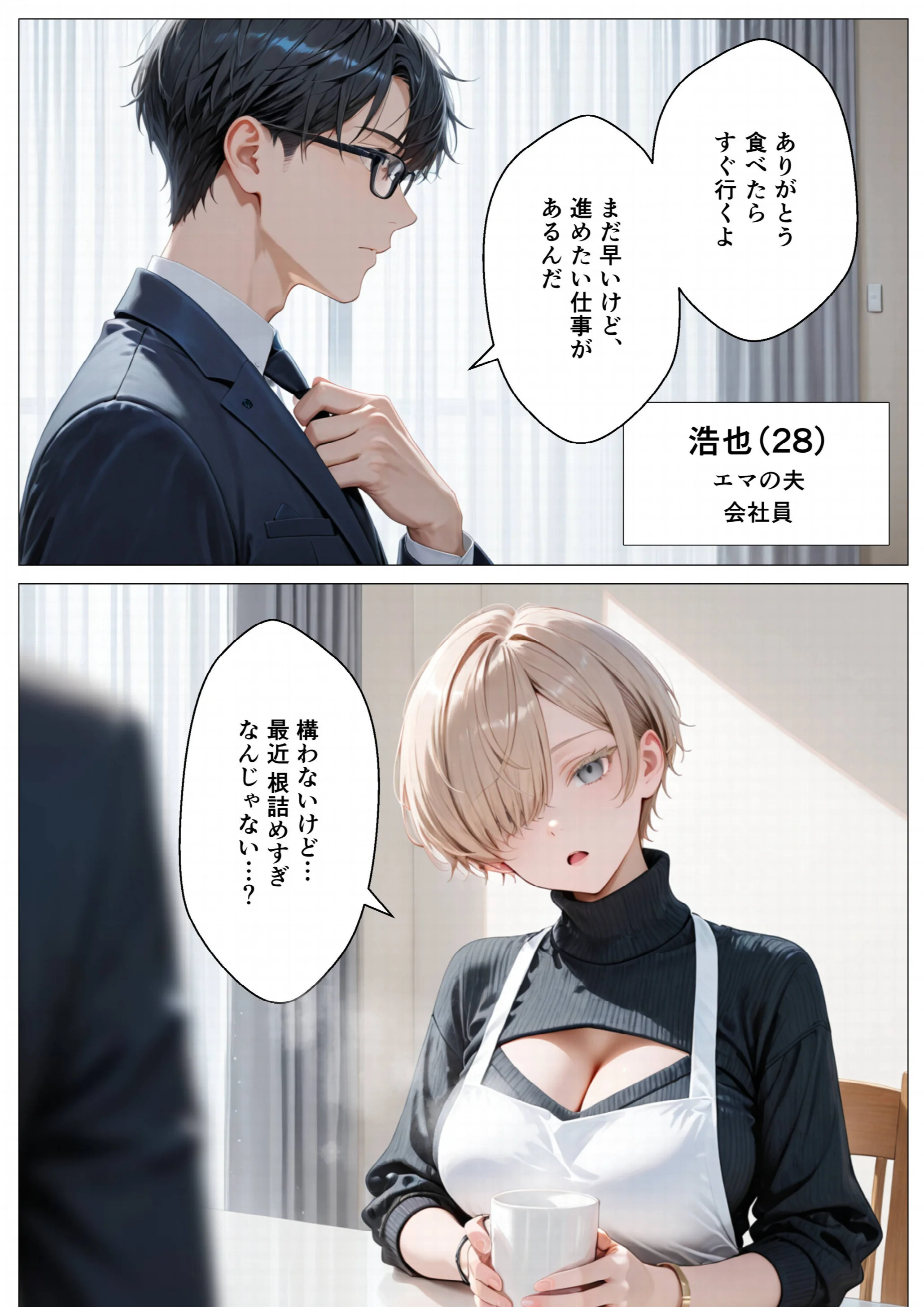 キモ義兄と強●同居〜初めてのデカチンで汗だく本気セックス、乳首ビンビン放尿アクメに堕ちた新妻〜ページ3