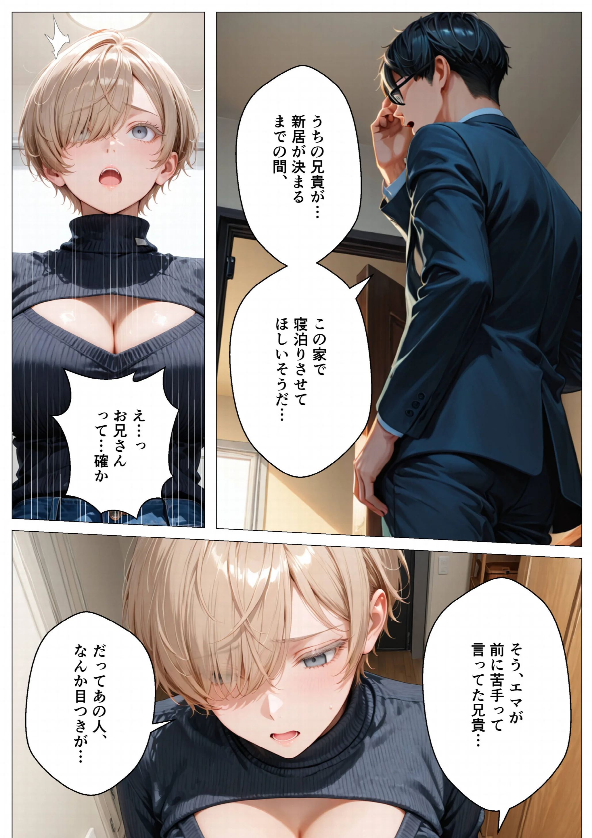 キモ義兄と強●同居〜初めてのデカチンで汗だく本気セックス、乳首ビンビン放尿アクメに堕ちた新妻〜ページ8