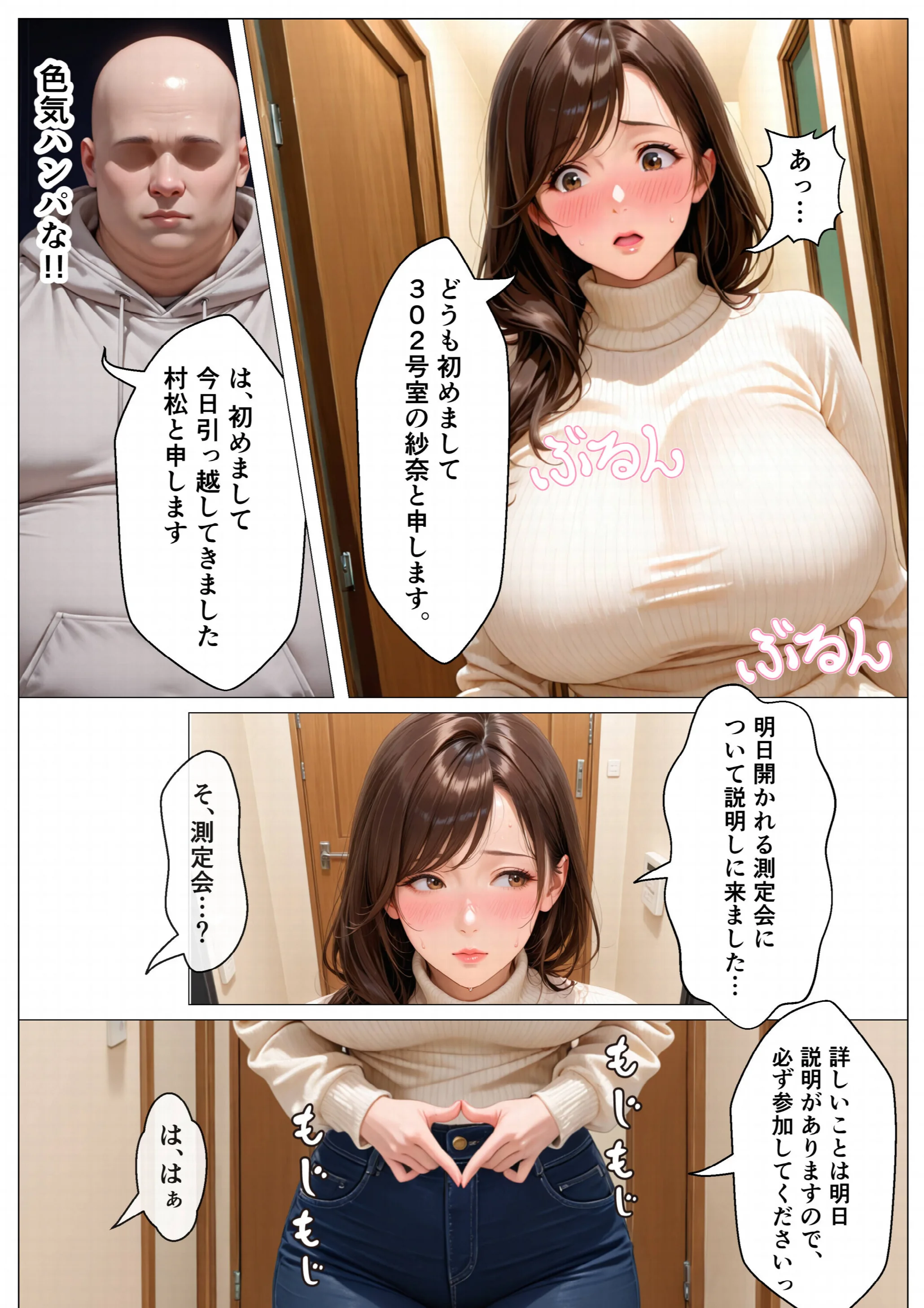 俺のアパートはチンポの長さで序列が決まる世界ページ3