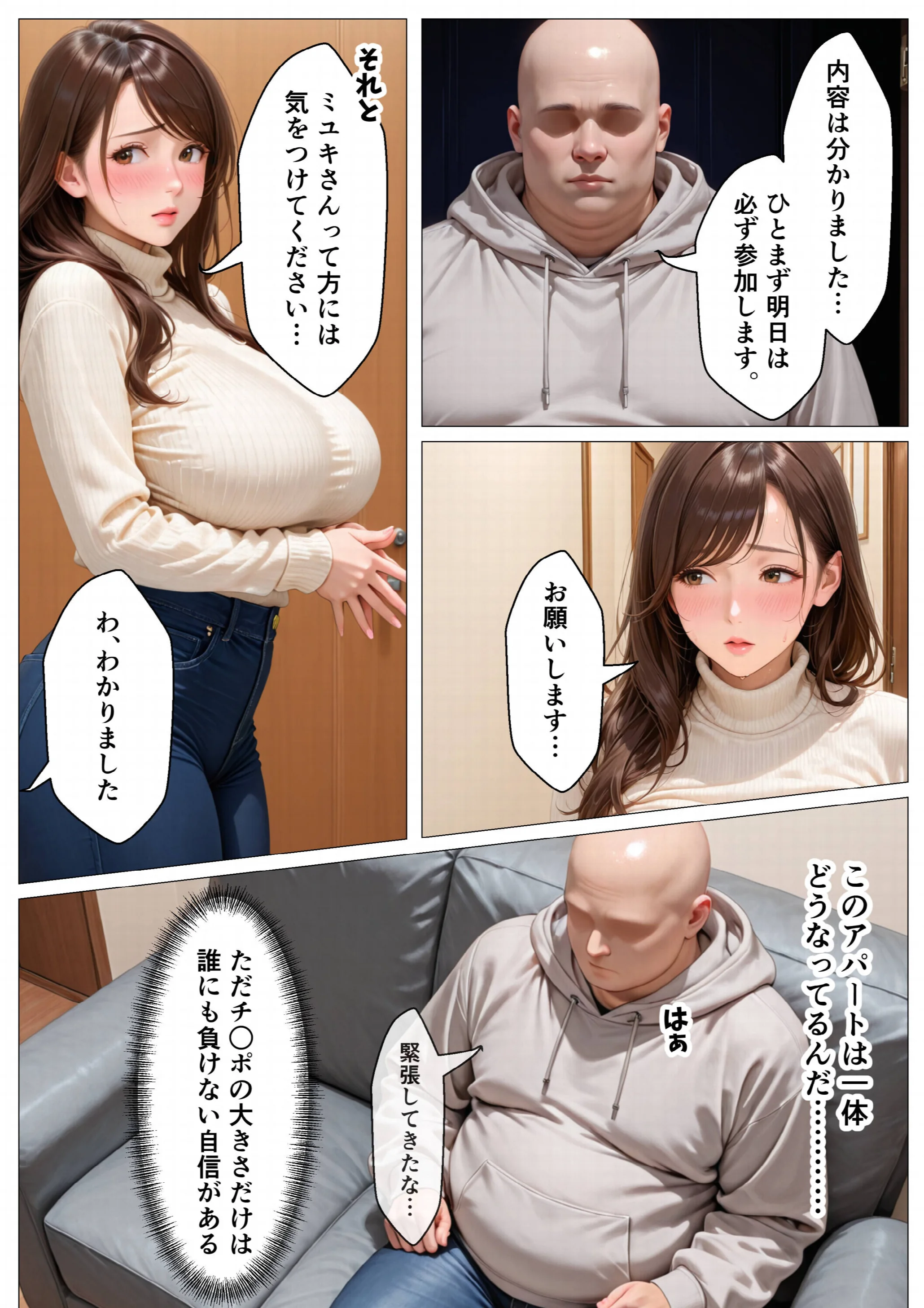 俺のアパートはチンポの長さで序列が決まる世界ページ5