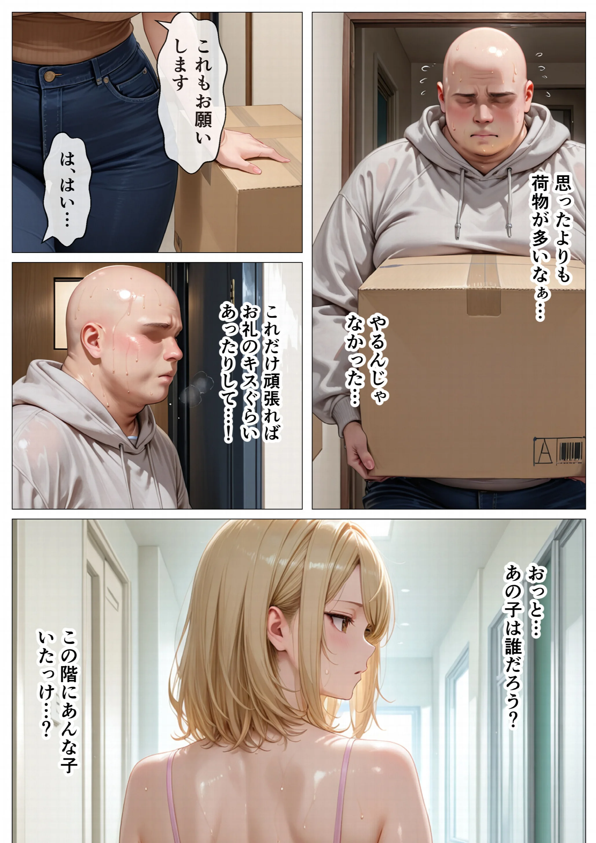 隣室に越してきた母娘をデカチン生ハメで即発情堕ちさせた話ページ3