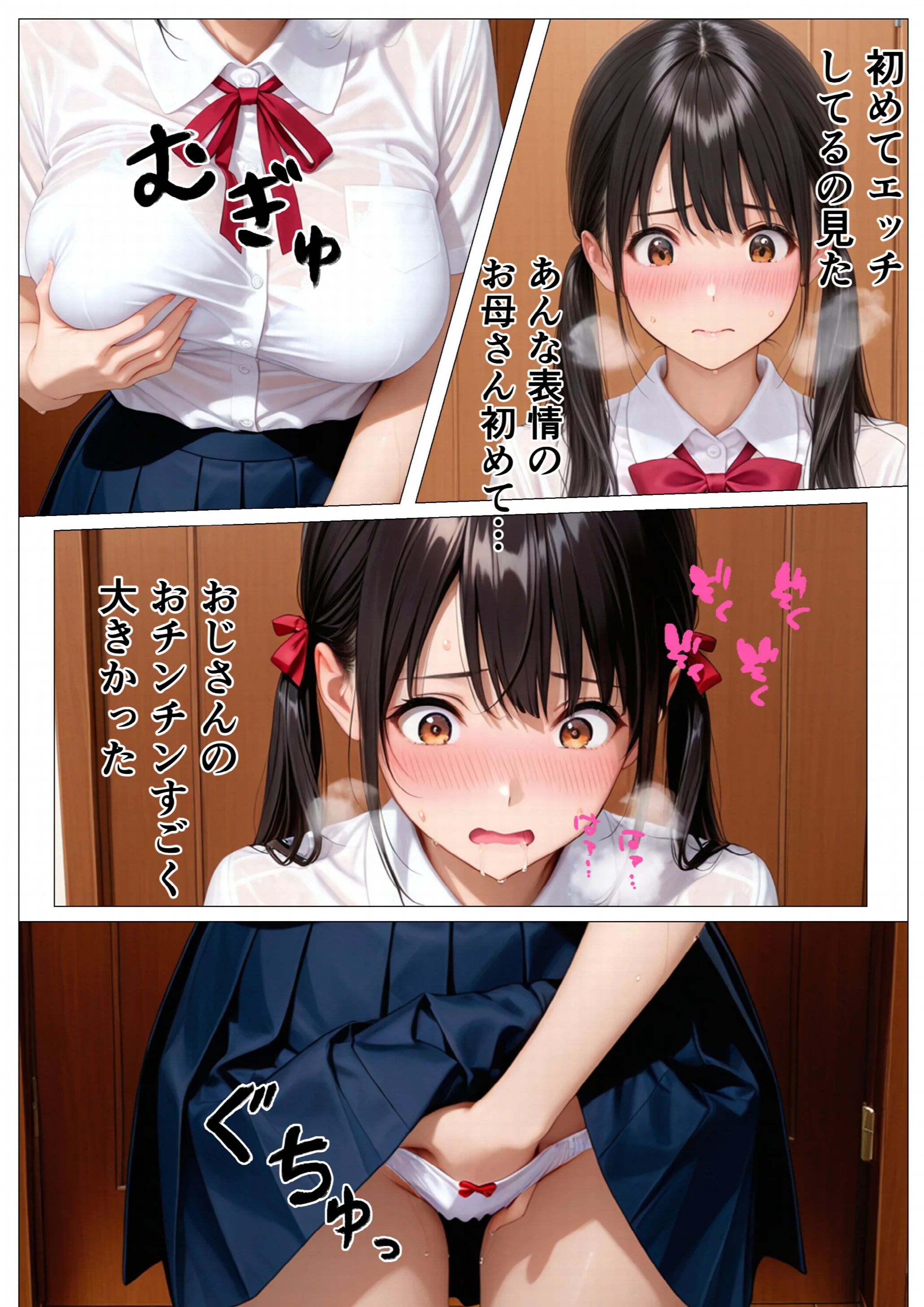 愛人（42）の娘にデカチン見せたら生ハメセックスさせられた話ページ5