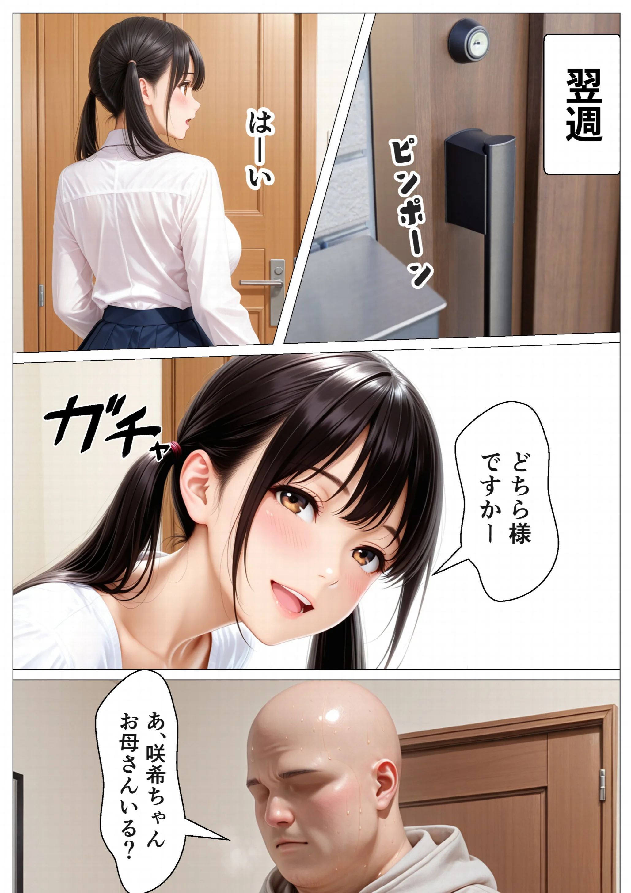 愛人（42）の娘にデカチン見せたら生ハメセックスさせられた話ページ8