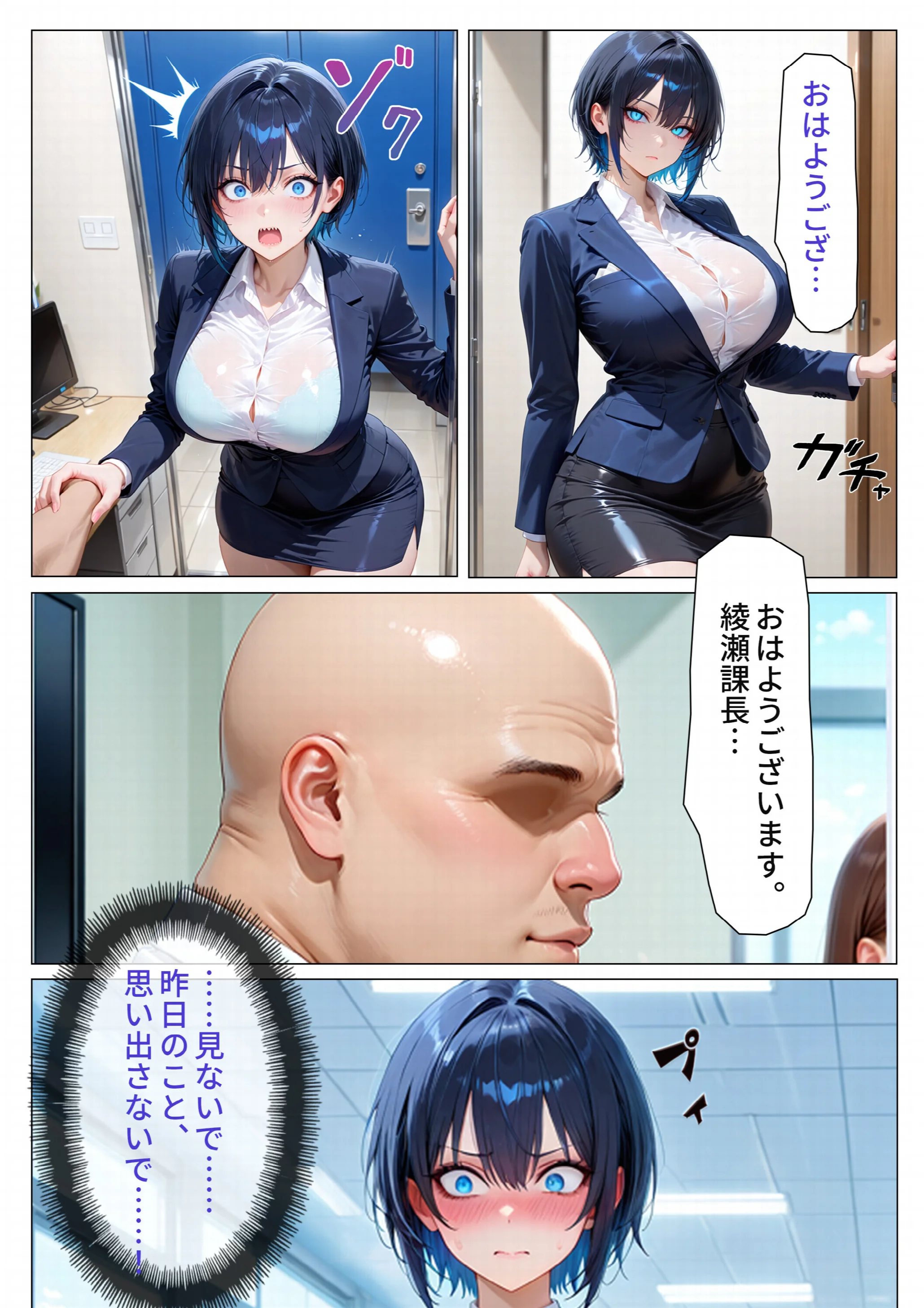 デリヘル呼んだら性悪上司が来たページ3
