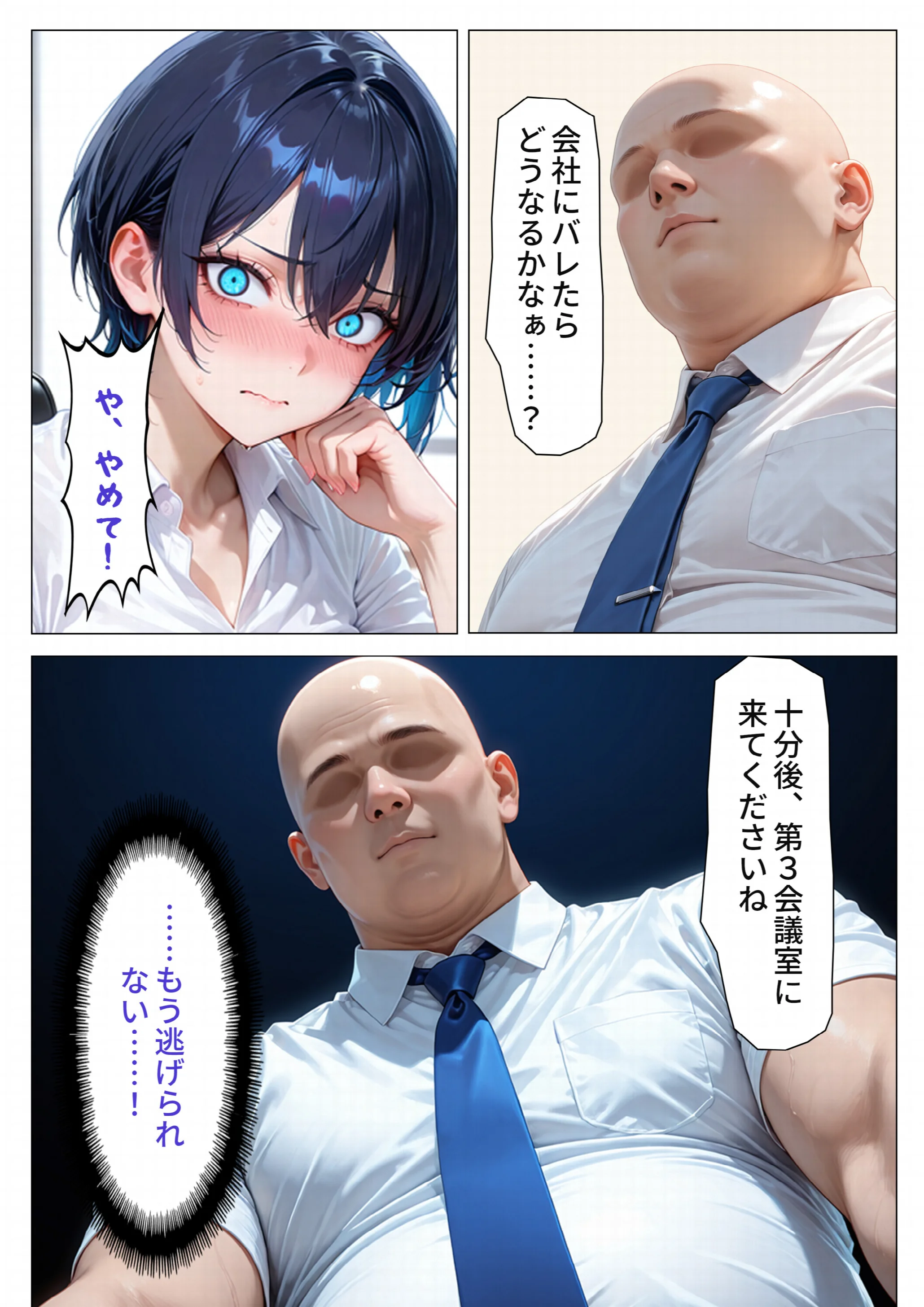デリヘル呼んだら性悪上司が来たページ5