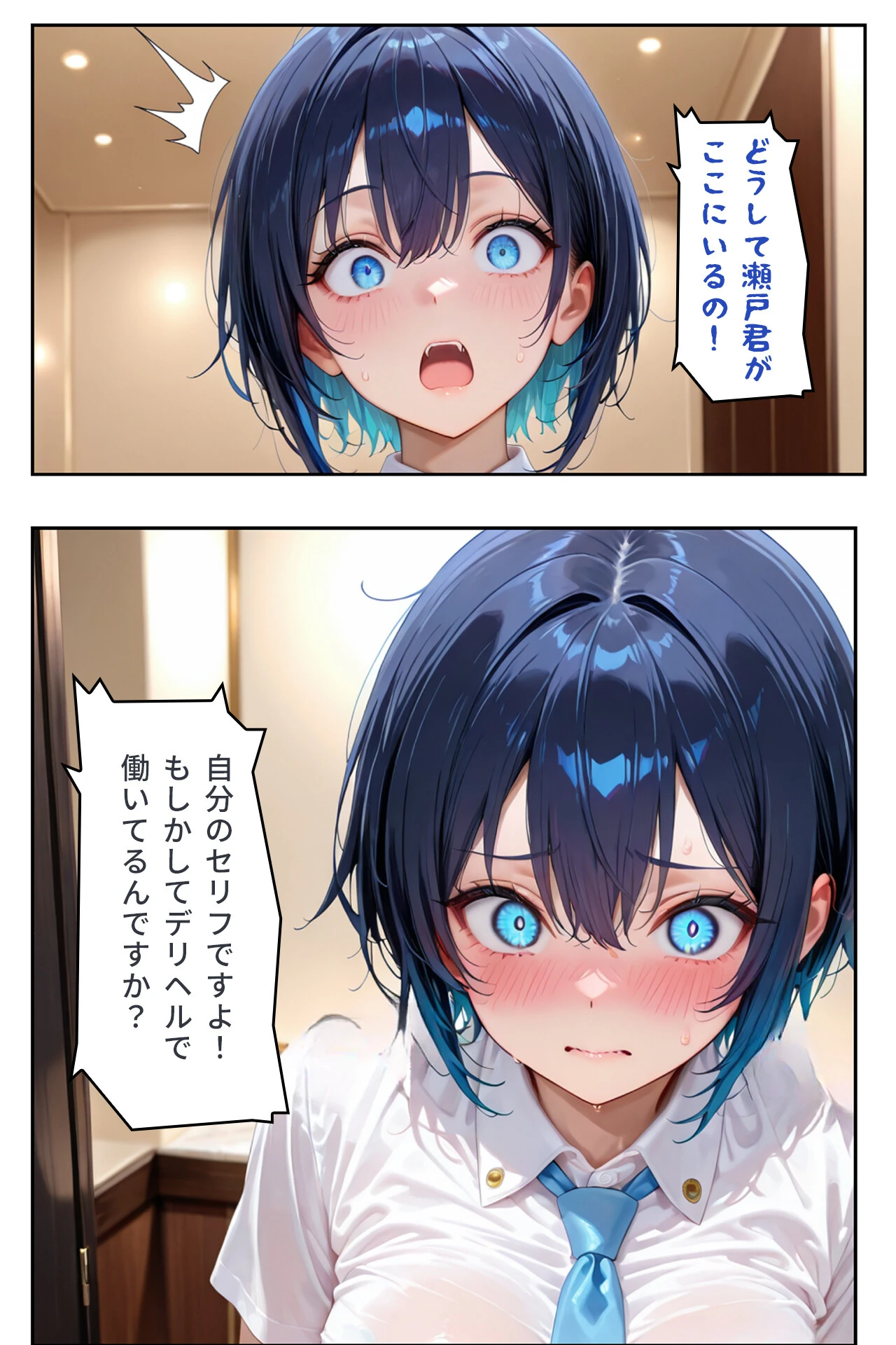 デリヘルを呼んだら性悪な上司が来たページ7