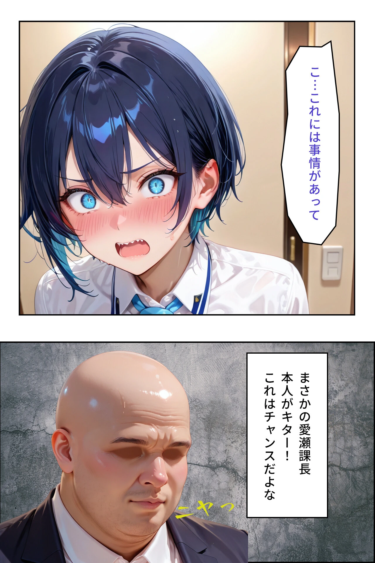 デリヘルを呼んだら性悪な上司が来たページ8