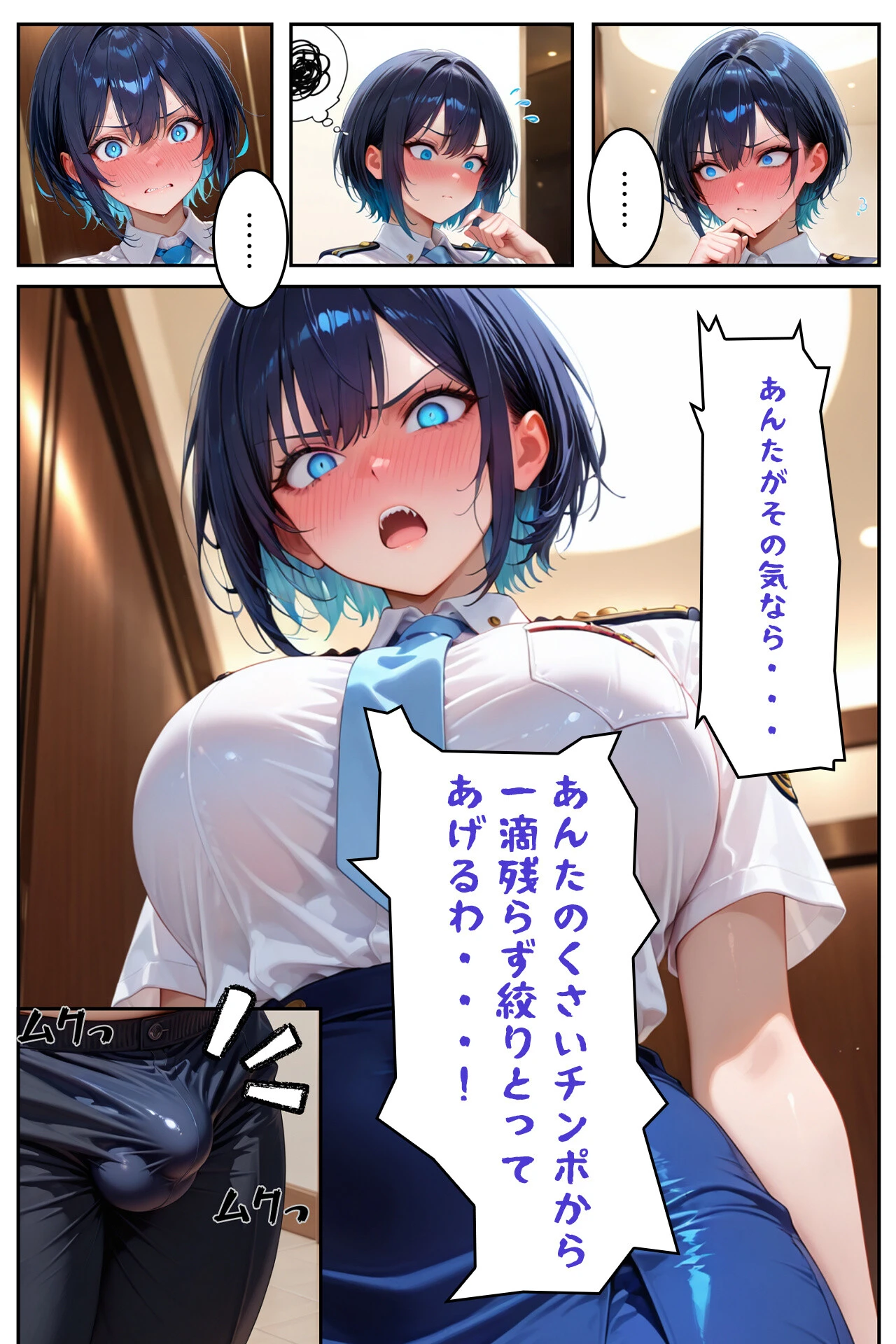 デリヘルを呼んだら性悪な上司が来たページ11