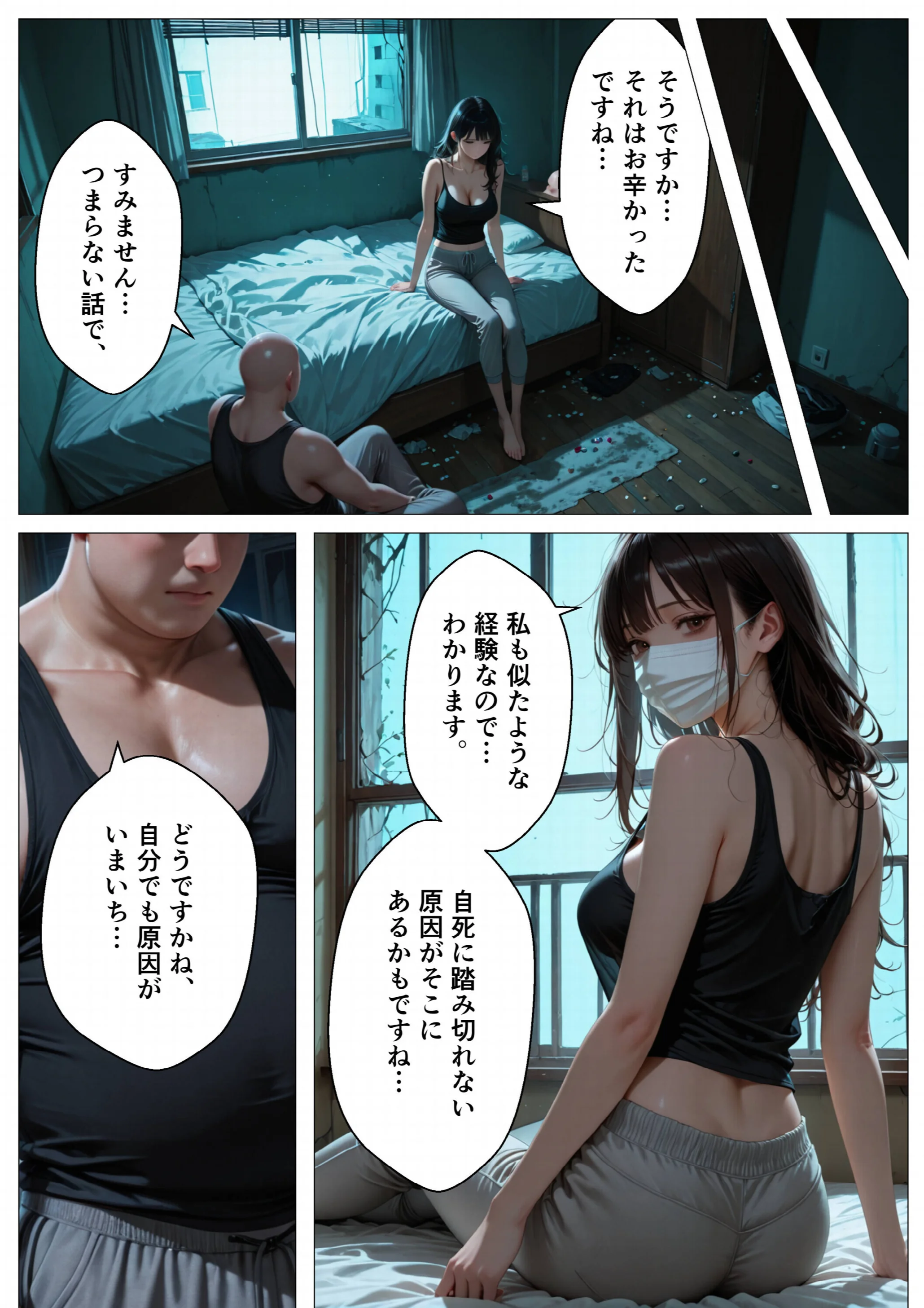 モブの俺、なぜか死ぬ約束をした女と付き合うことになった話ページ9