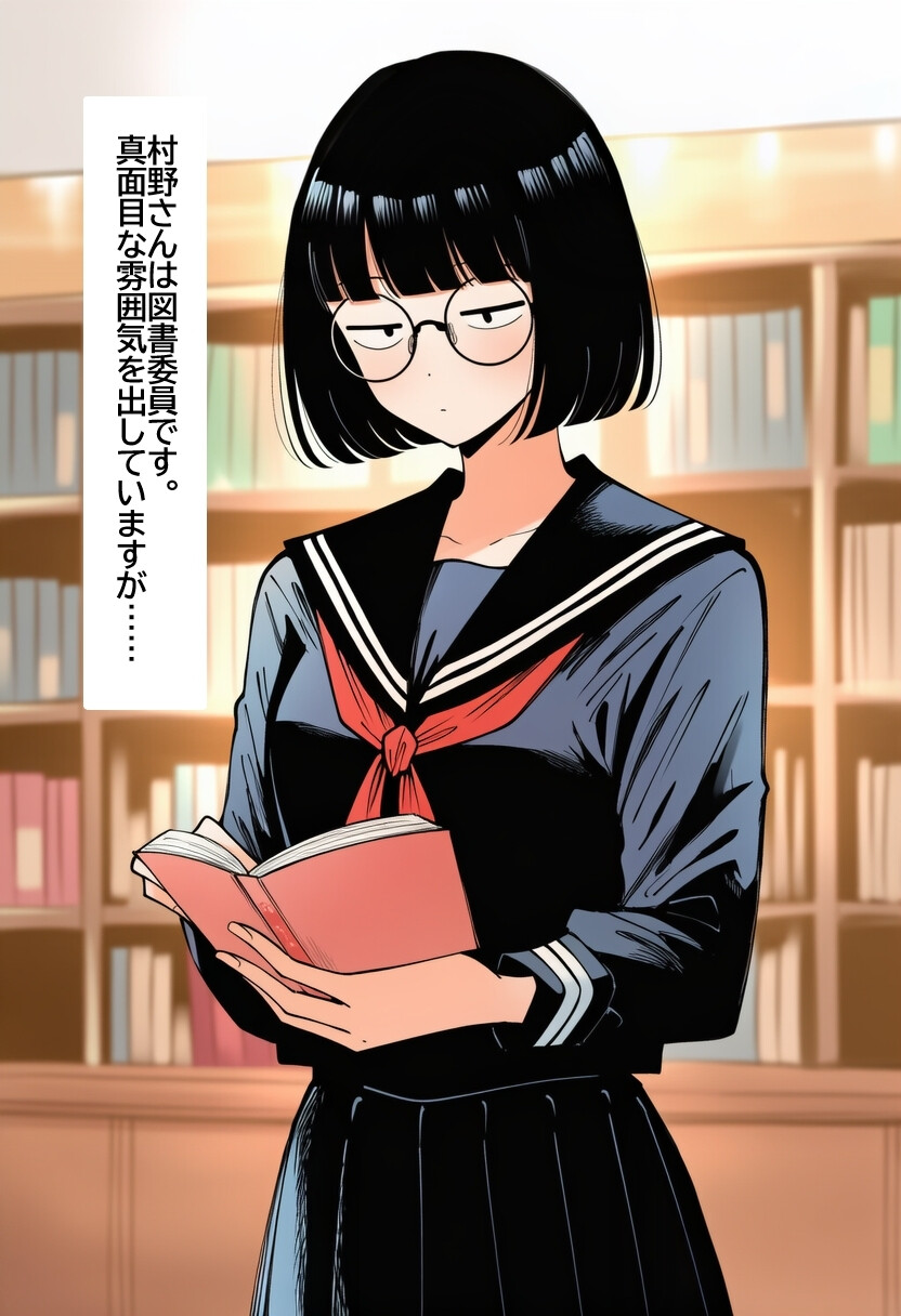 地味で眼鏡な図書委員女子に無責任中出ししまくって孕ませる。ページ9