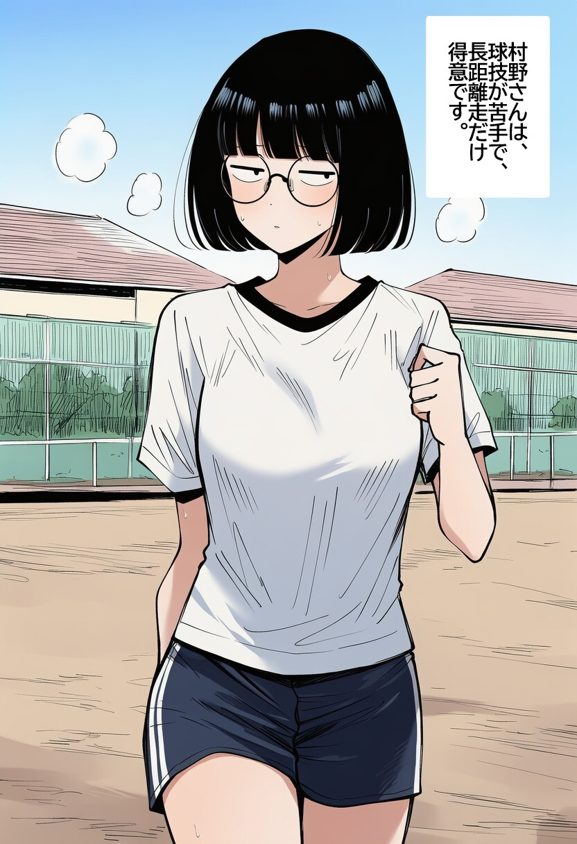 地味で眼鏡な図書委員女子に無責任中出ししまくって孕ませる。ページ11