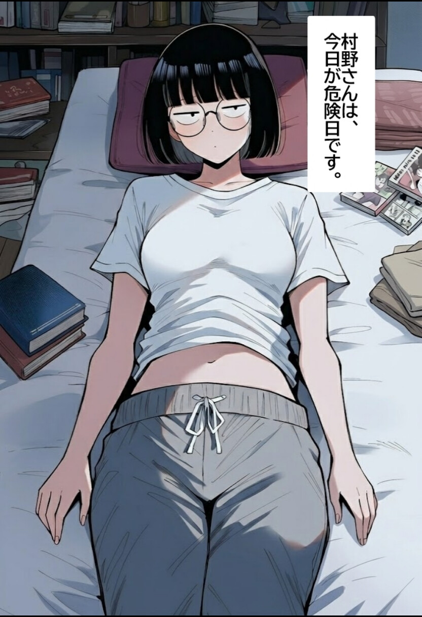 地味で眼鏡な図書委員女子に無責任中出ししまくって孕ませる。ページ13