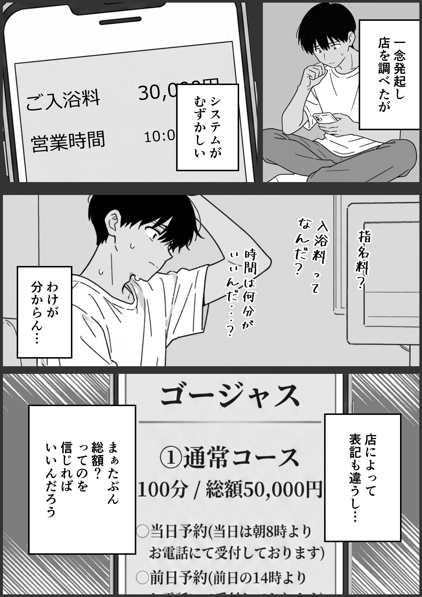 童貞の俺がソープランド行ってみた！ページ6