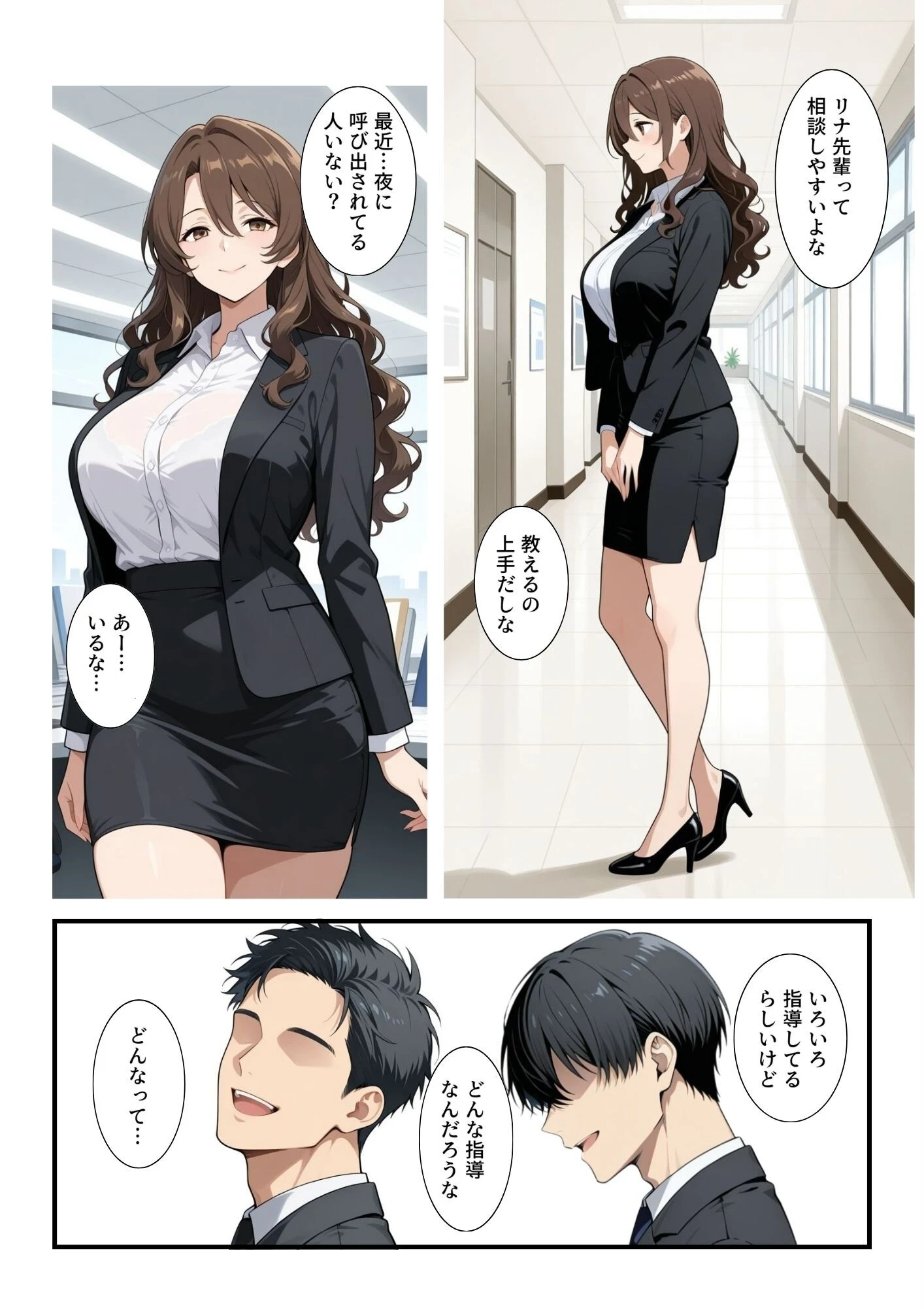ビッチな先輩のエロ過ぎるSEX指導！とある後輩は例外でした？！ページ3