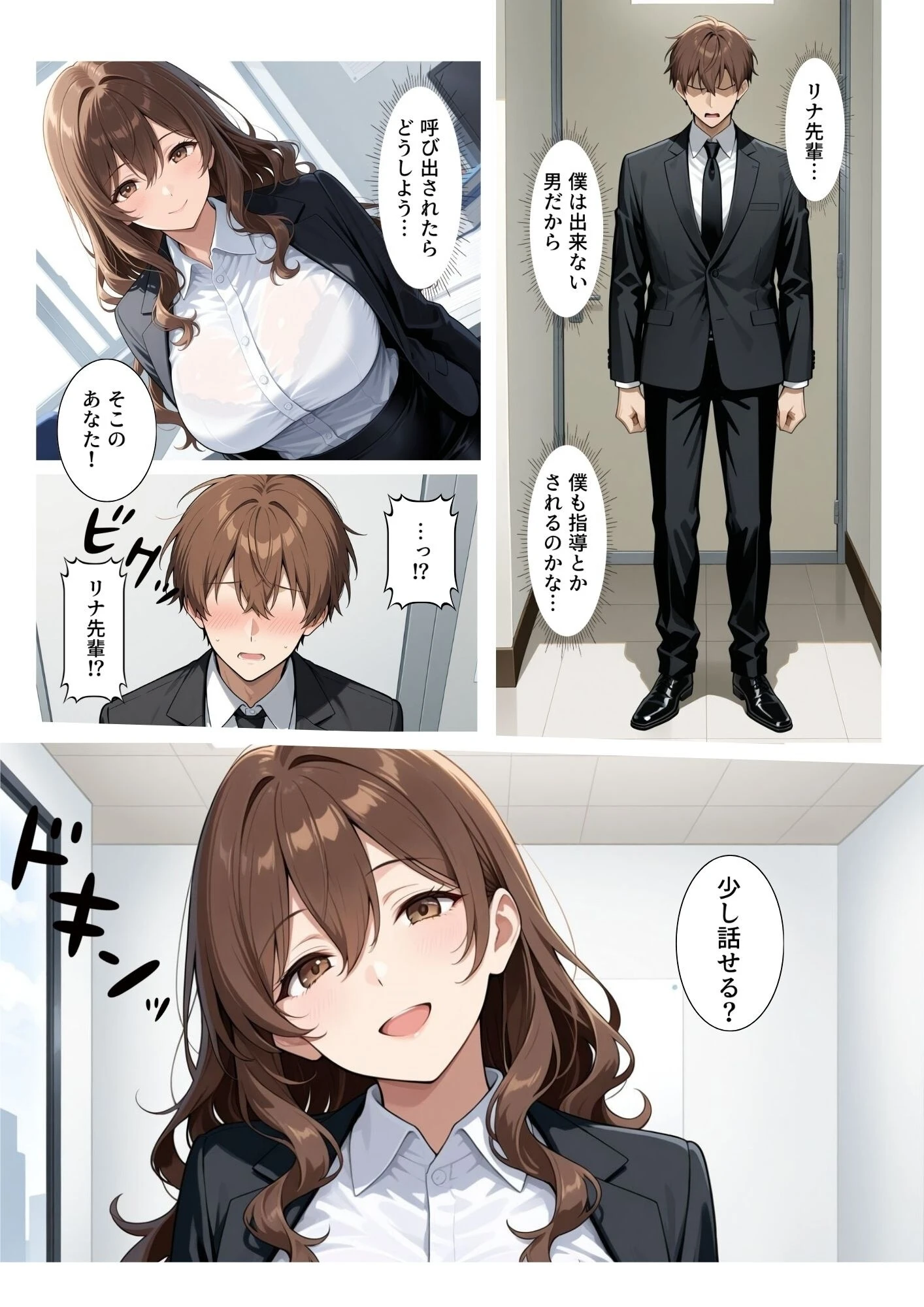 ビッチな先輩のエロ過ぎるSEX指導！とある後輩は例外でした？！ページ5