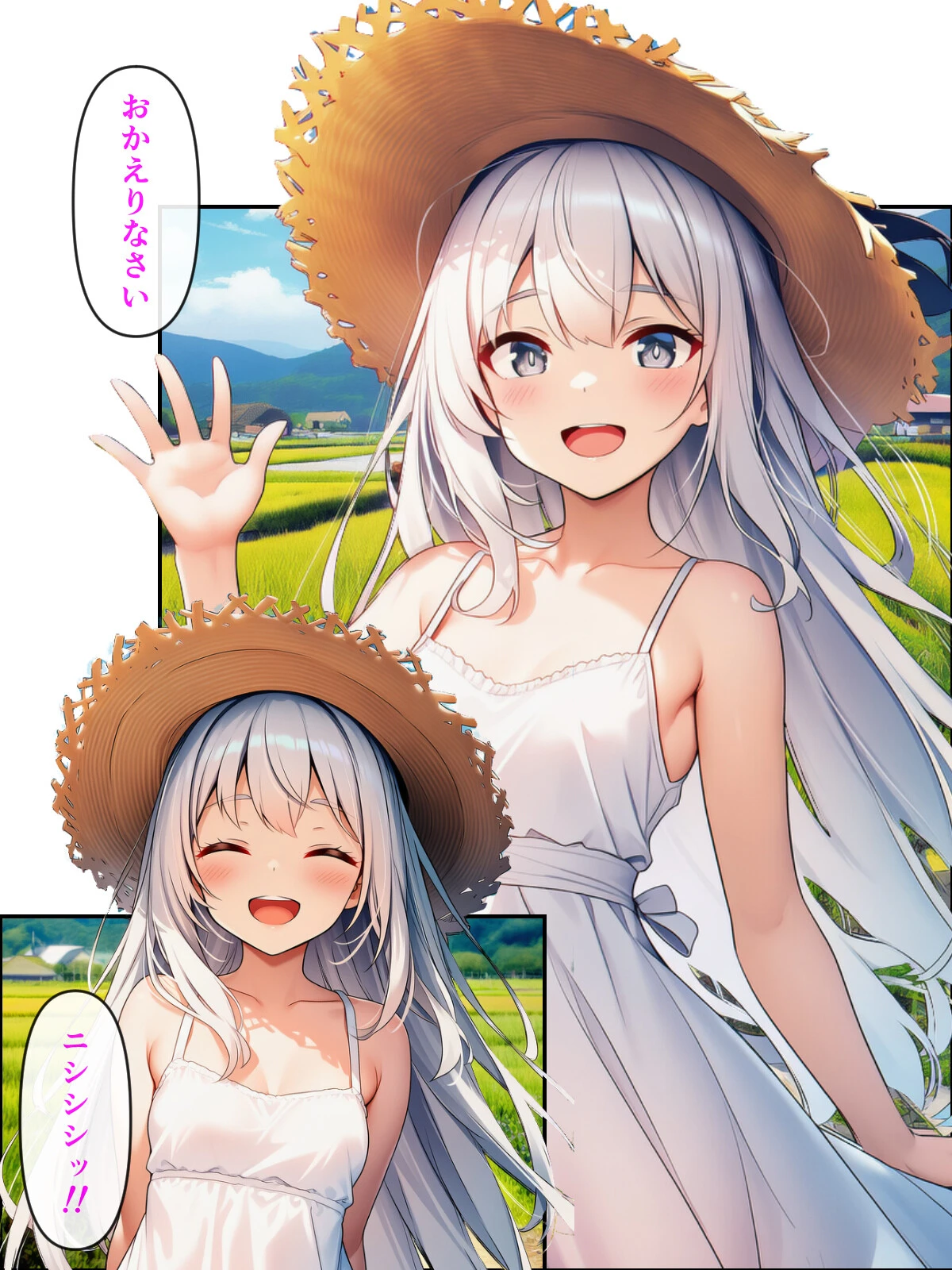 久しぶりに帰った田舎で、幼なじみと思い出巡りする話ページ4