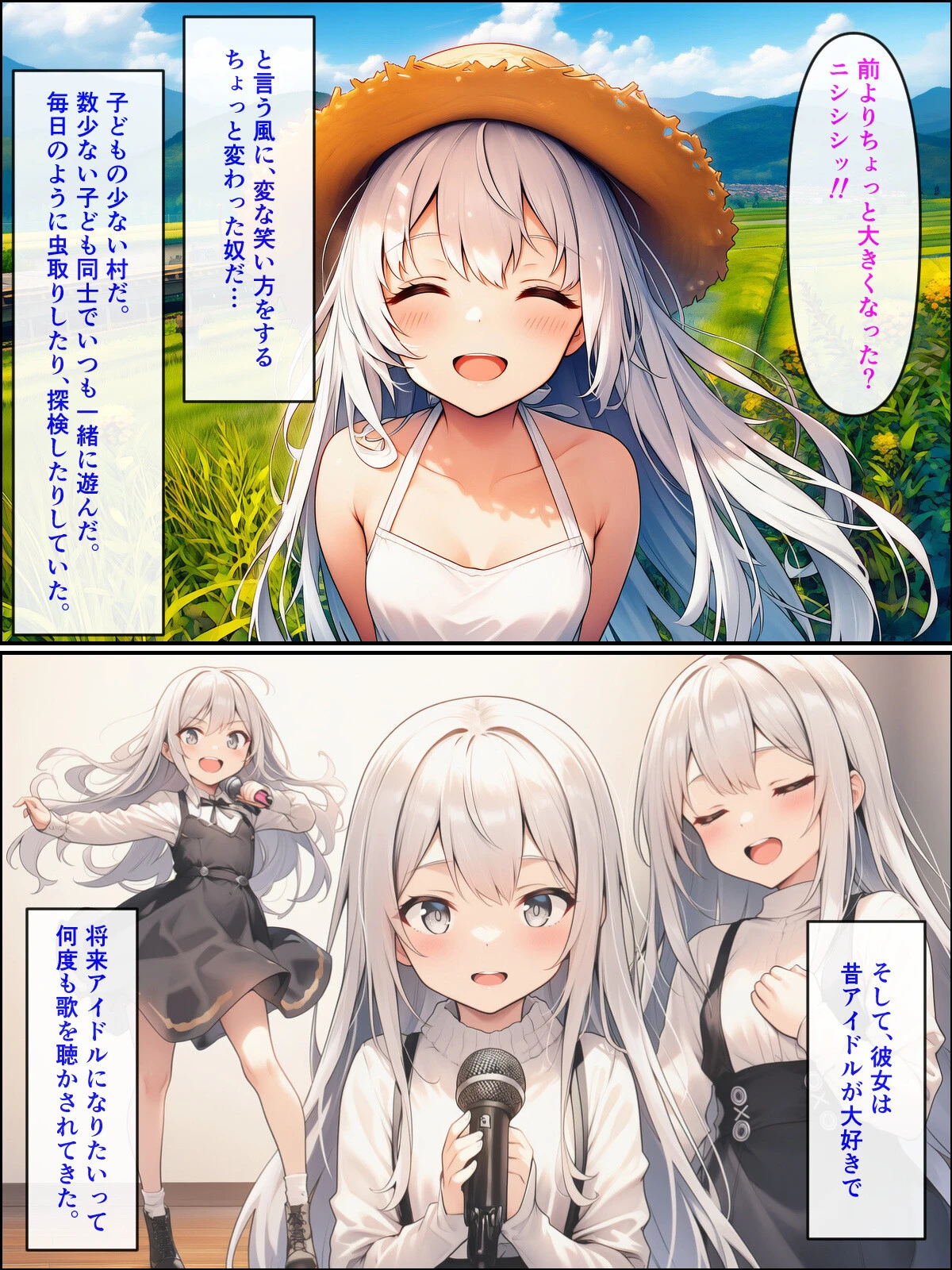 久しぶりに帰った田舎で、幼なじみと思い出巡りする話ページ6