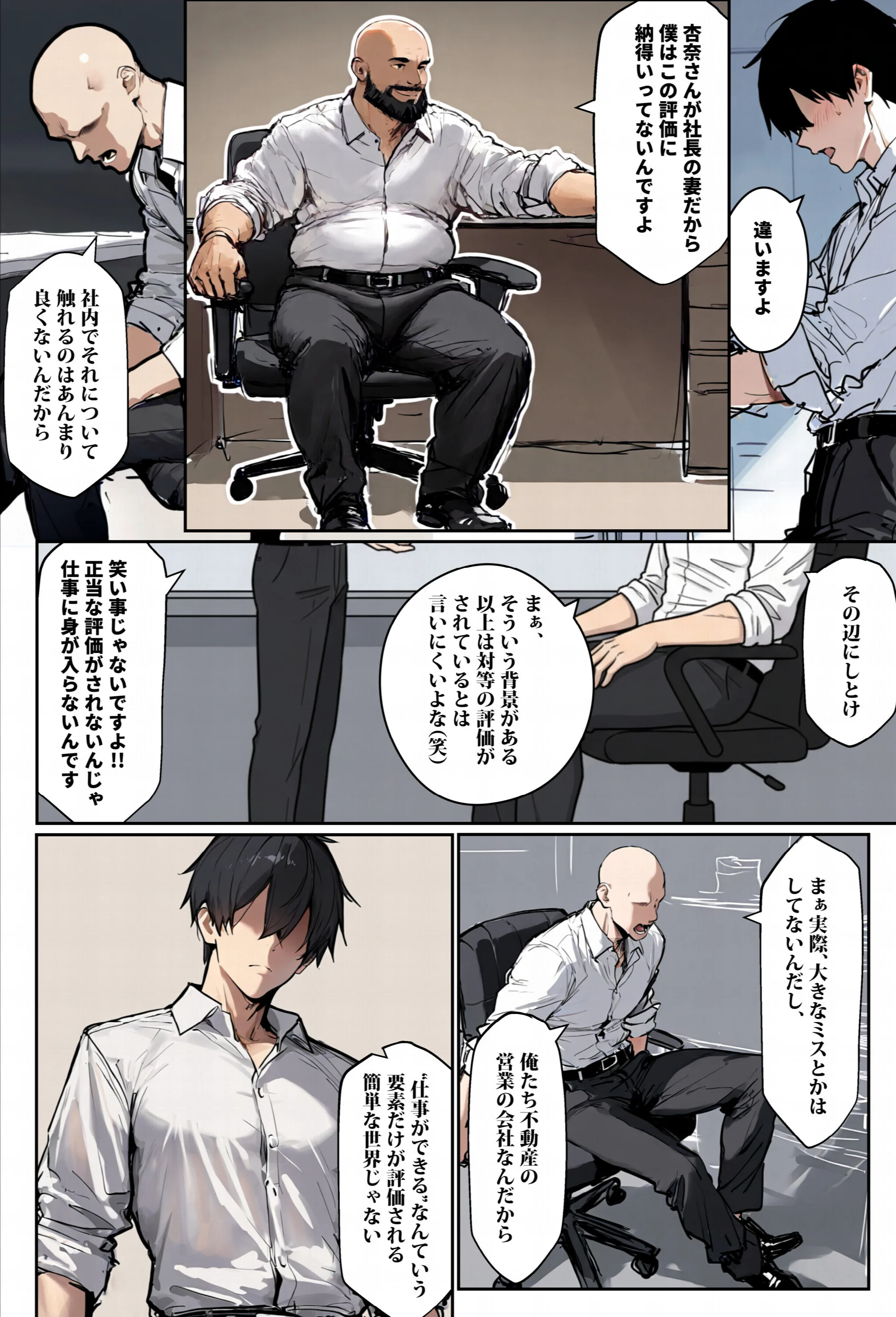 どうせ、職場ハラハラSEXするのに巨乳の人妻にあーだのこーだのページ5