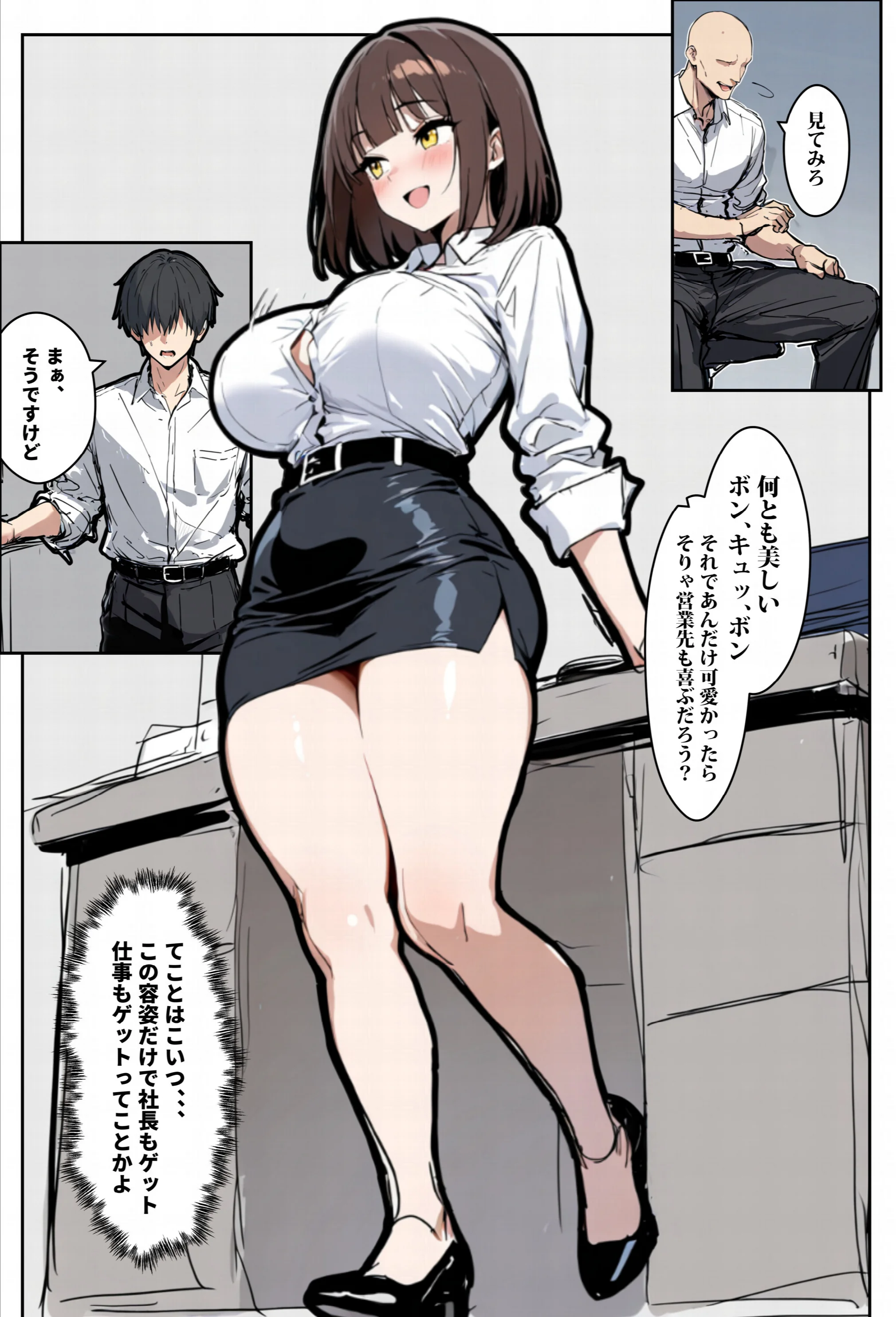 どうせ、職場ハラハラSEXするのに巨乳の人妻にあーだのこーだのページ6