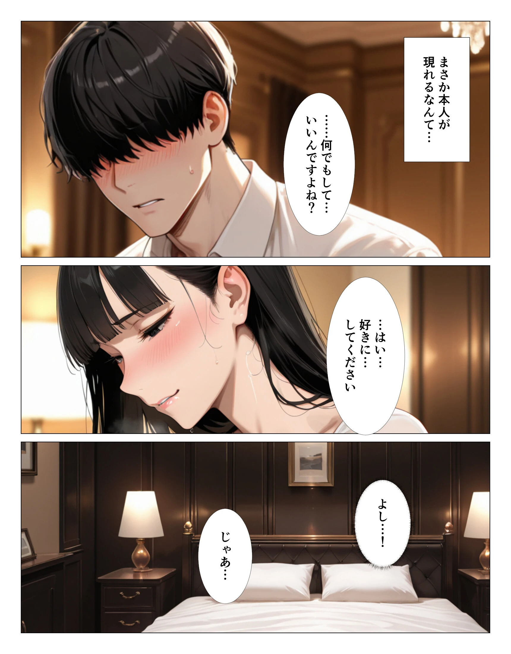 クール系上司がデリヘル嬢だったので爆乳吸って中出しした話 モザイク版ページ5