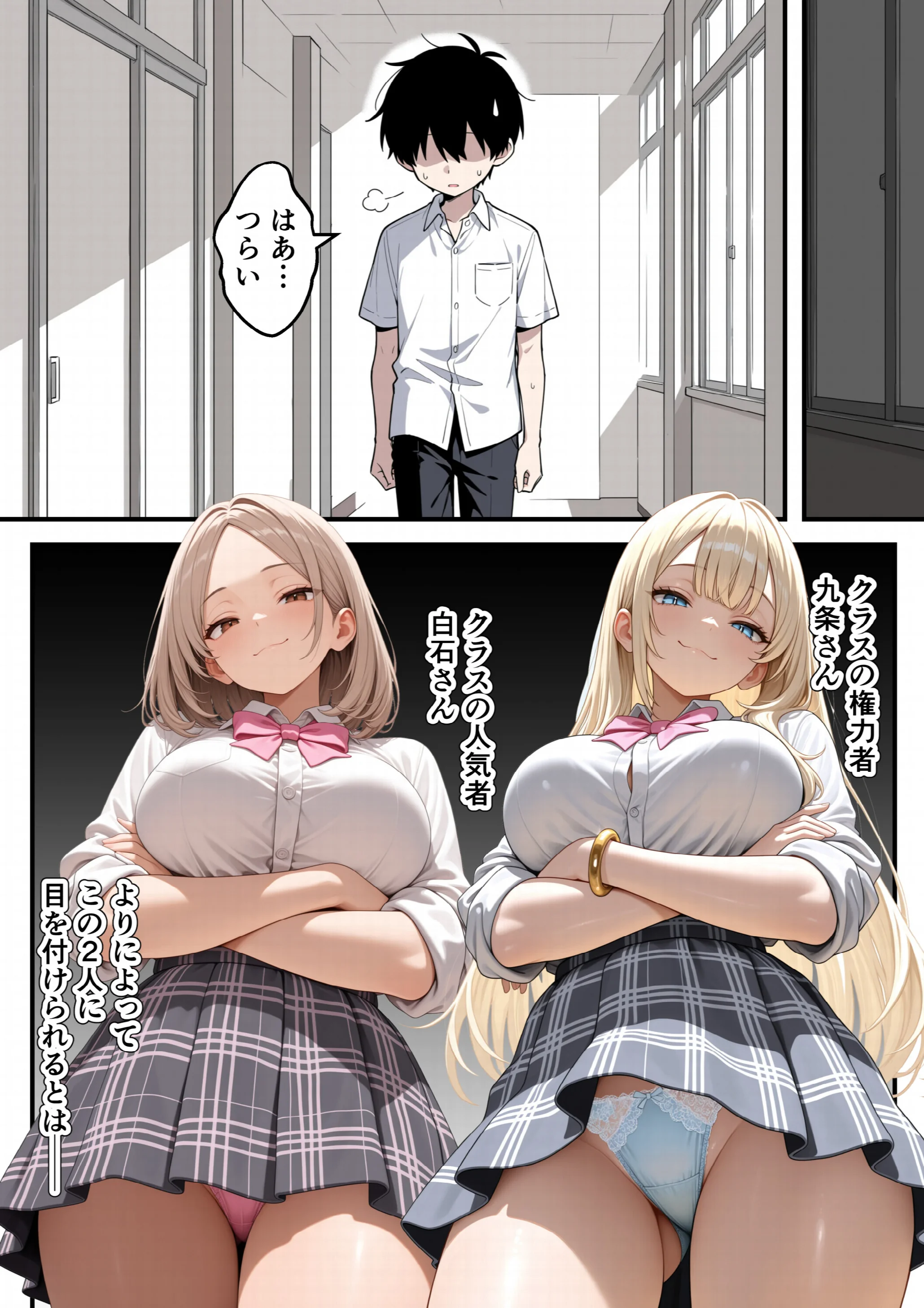 いじめられっ子の僕が催●アプリで性悪ギャルから逆レ○プ_搾精ハーレム地獄ページ8